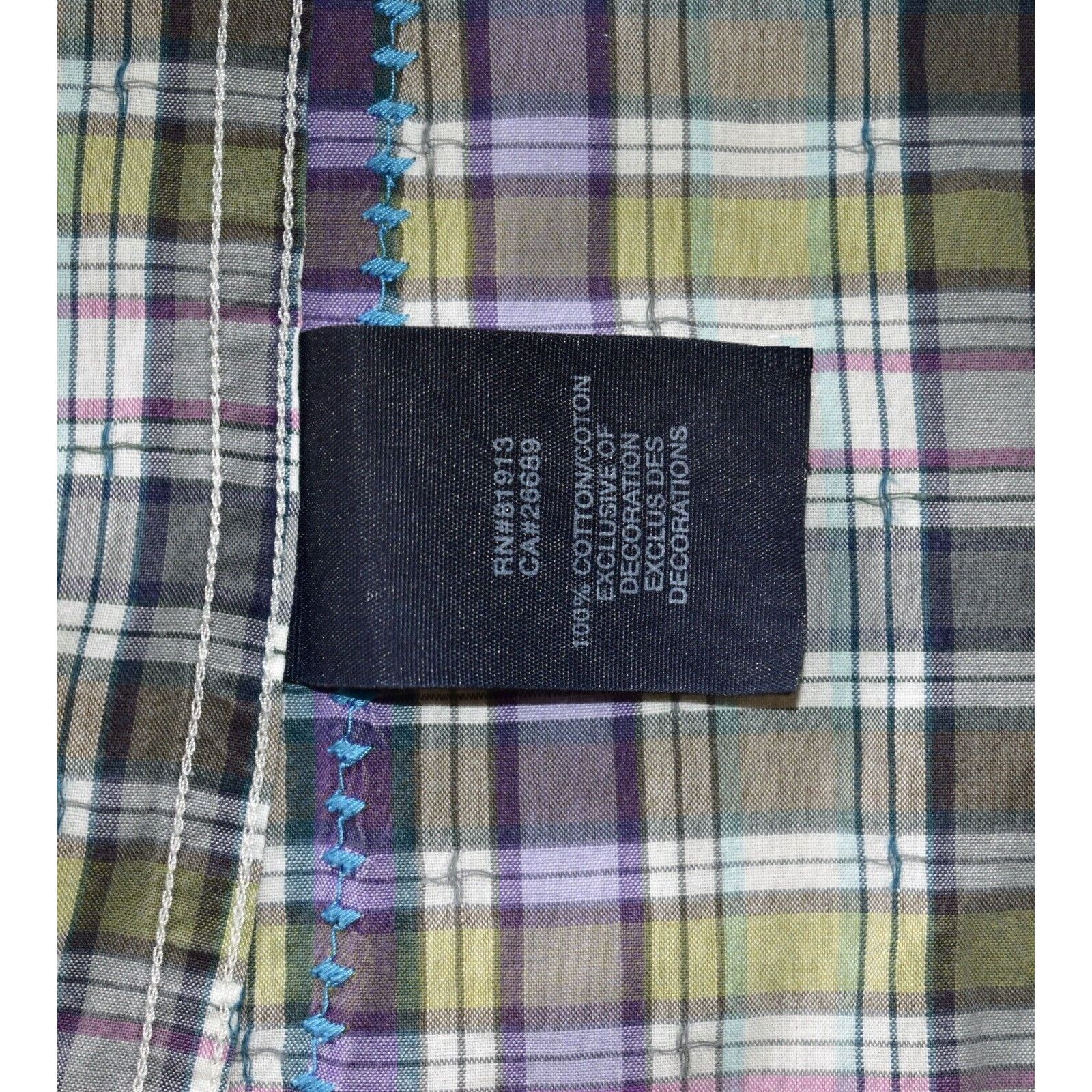Robert Graham THE FRESHLY LAUNDERED SHIRT BY ROBERT GRAHAM Check Shirt XL Size US XL / EU 56 / 4 - 6 Thumbnail