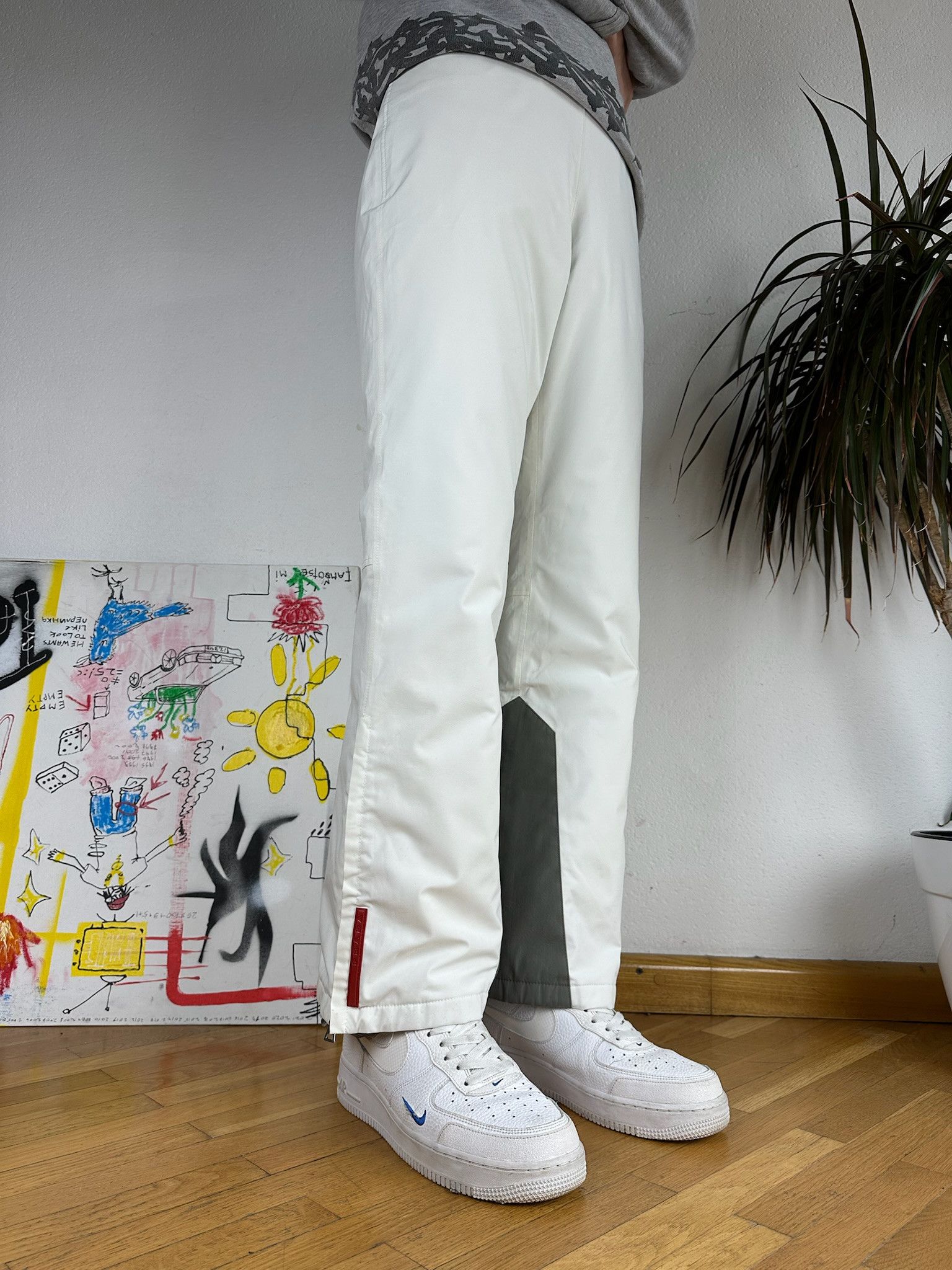 Prada Prada White Ski Pants Size 27" / US 4 / IT 40 - 1 Thumbnail