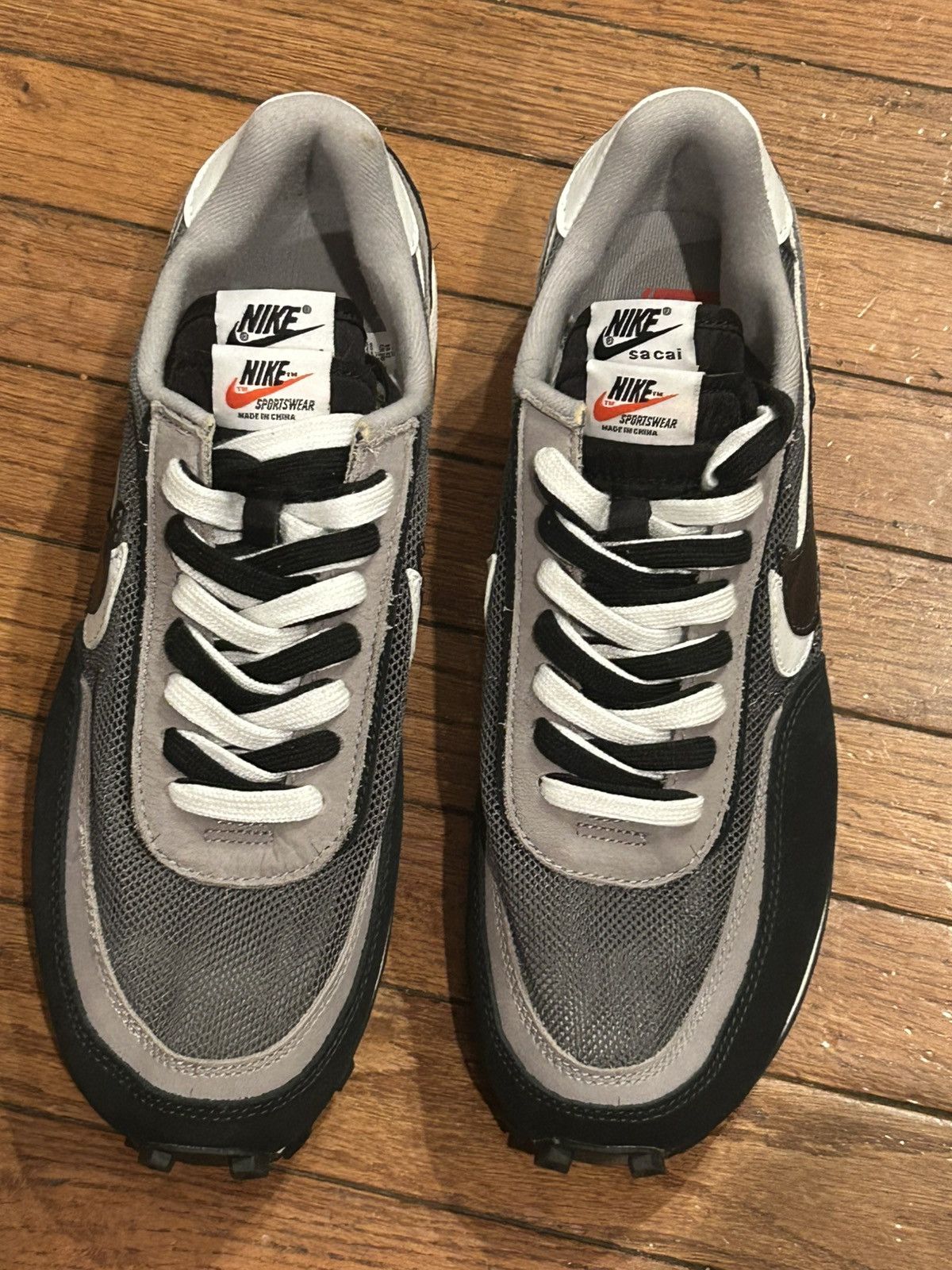 Nike Nike x Sacai LD Waffle 'Black' OG Size US 10 / EU 43 - 2 Thumbnail