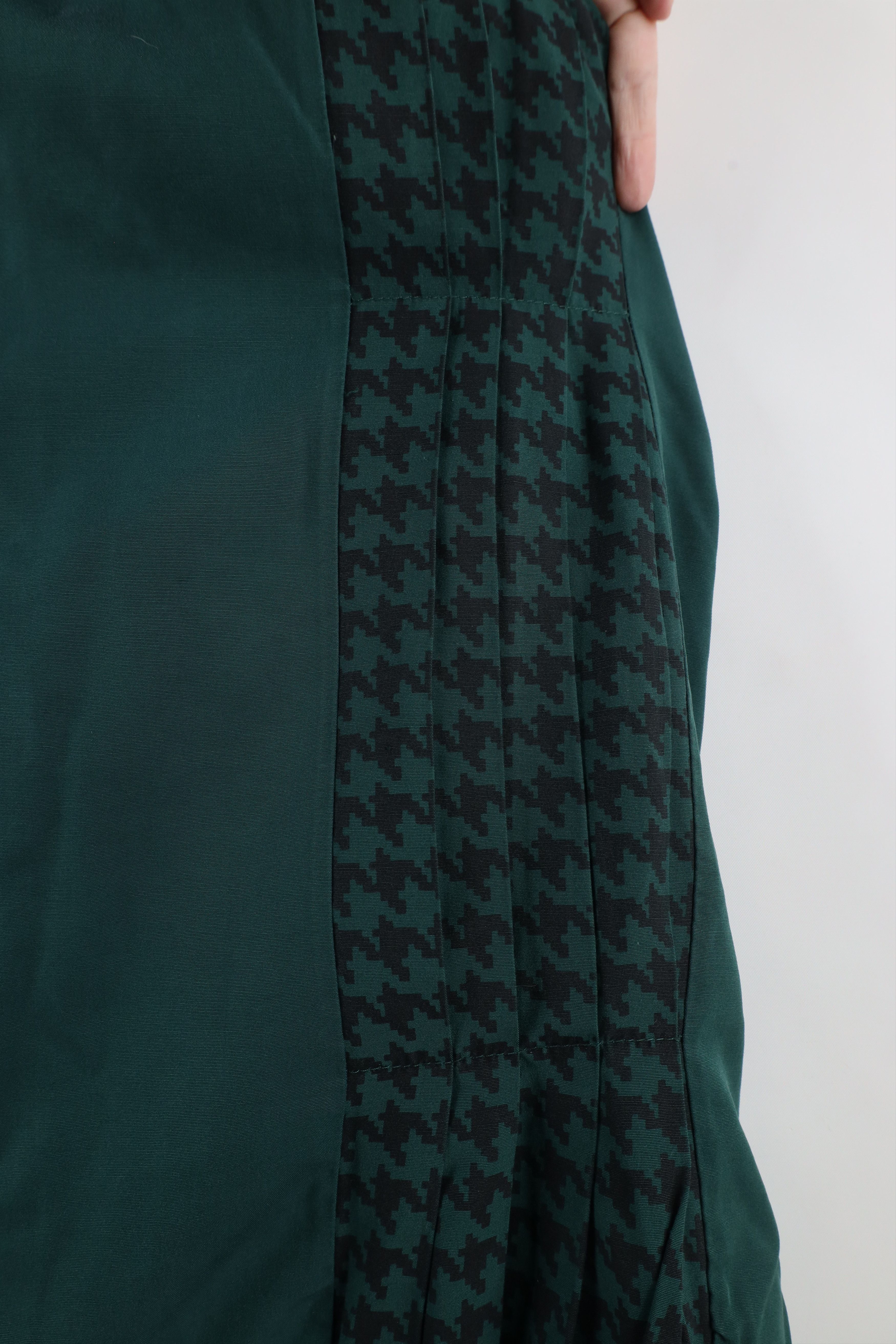 Vintage Vintage 90s Streetwear Band Collar Button Shirt Green Size US XL / EU 56 / 4 - 8 Thumbnail