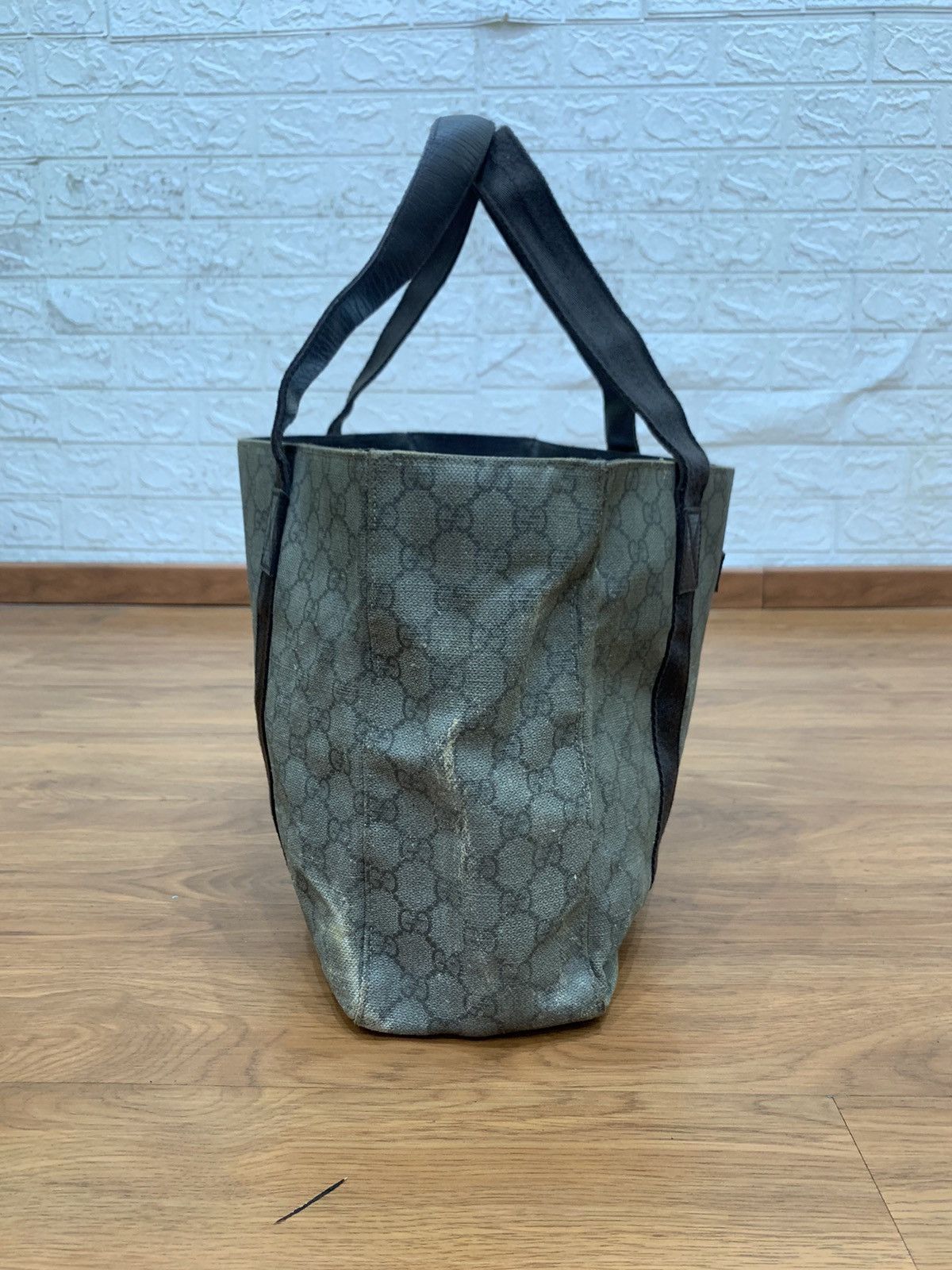 Gucci Vintage Gucci GG monogram canvas tote bag Size ONE SIZE - 4 Thumbnail