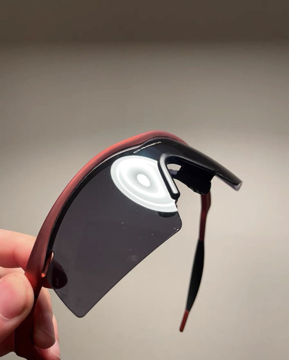 Oakley Oakley M Frame Metallic Red Sports Sunglasses K24 Size ONE SIZE - 3 Thumbnail