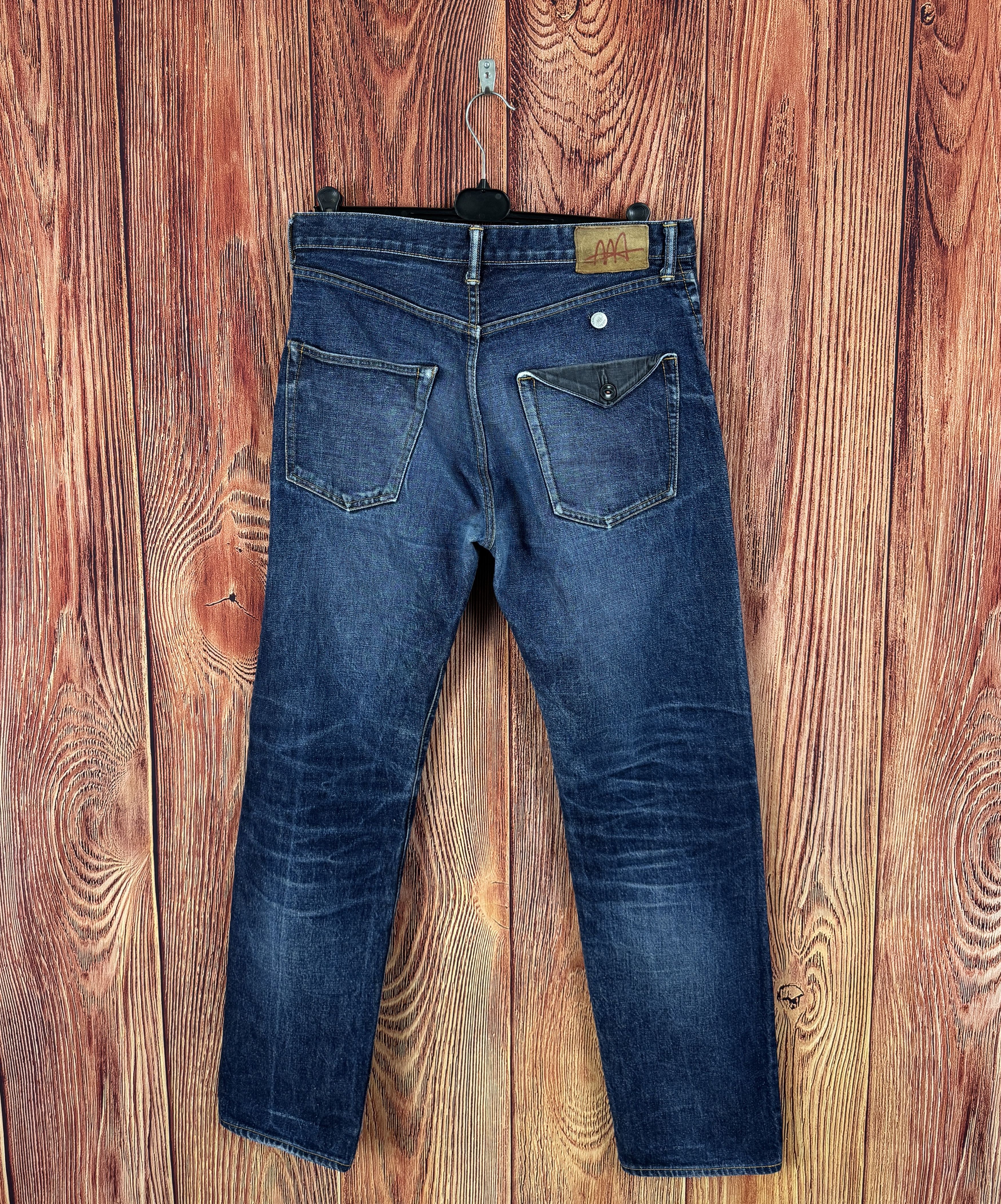Hiroshi Kato Triple A Hiroshi KATO Tool Project Selvedge Denim Made Japan Size US 33 - 6 Thumbnail
