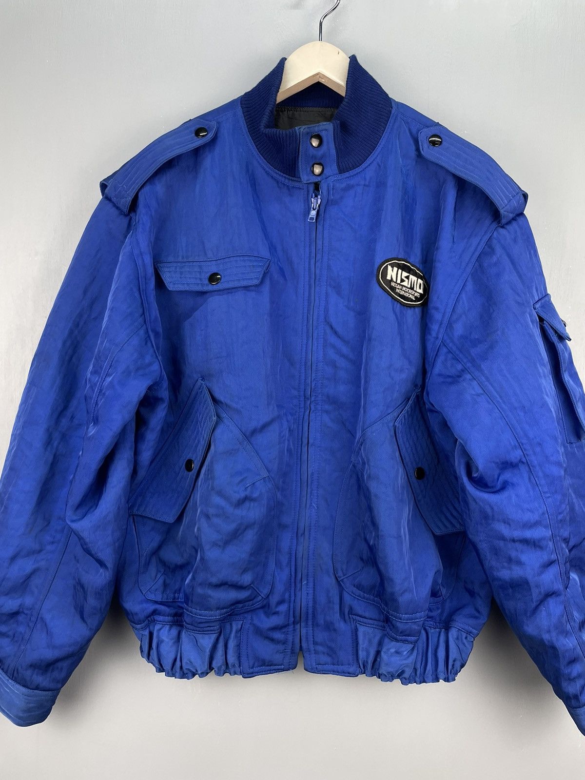 Vintage Vintage Nismo Nissan Racing Team bomber jacket Size US L / EU 52-54 / 3 - 3 Thumbnail
