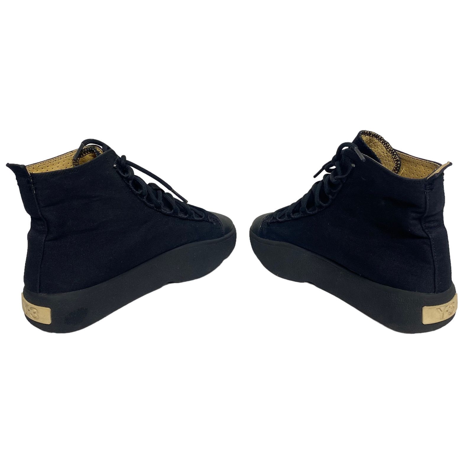 Adidas Adidas Y-3 Bashyo Core Black ac7517 Lace Up Sneakers Shoes Size US 5 / EU 37 - 4 Thumbnail