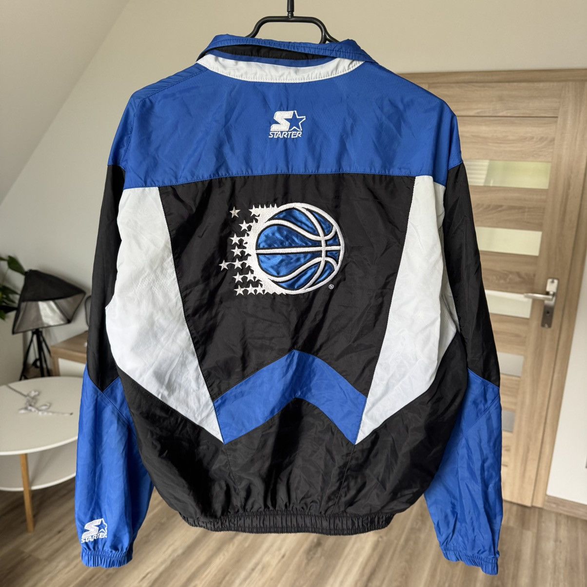 NBA × Starter × Vintage Vintage 90s Orlando Magic Windbreaker Light Jacket NBA Boxy Size US L / EU 52-54 / 3 - 3 Thumbnail