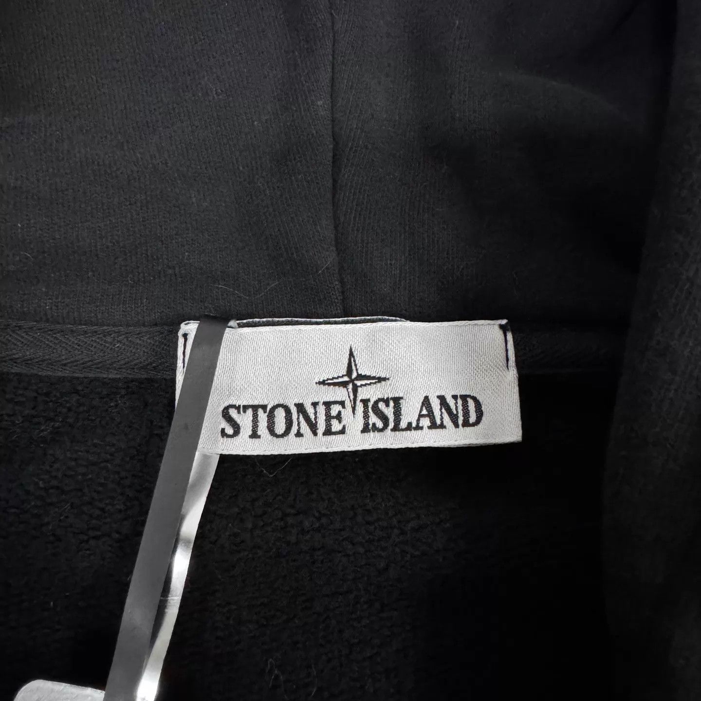 Stone Island Stone Island Black Hood Zip Hoodie 2-Pocket Sleeve Logo XL Size US XL / EU 56 / 4 - 7 Thumbnail