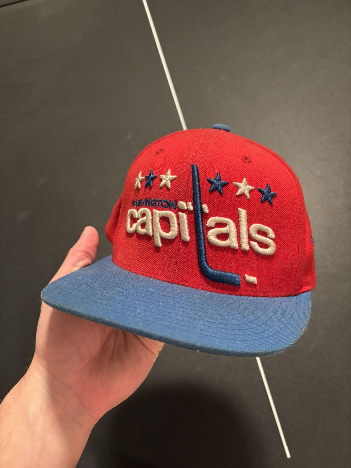 Mitchell & Ness Vintage Washington Capitals Hat Size ONE SIZE - 1 Thumbnail