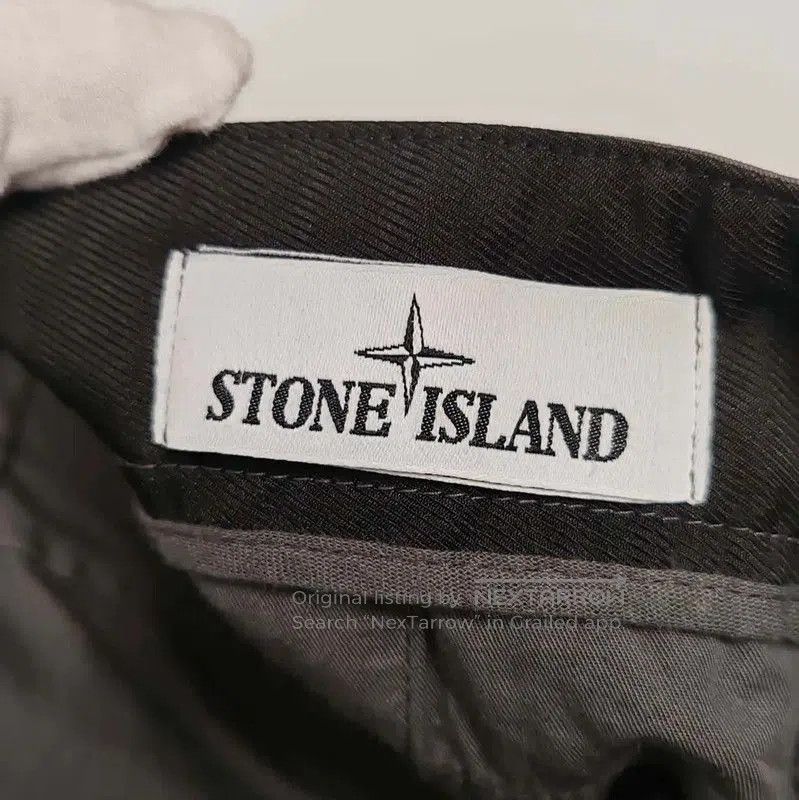 Stone Island Stone Island Gray Cotton Casual Pants . Size US 32 / EU 48 - 4 Thumbnail