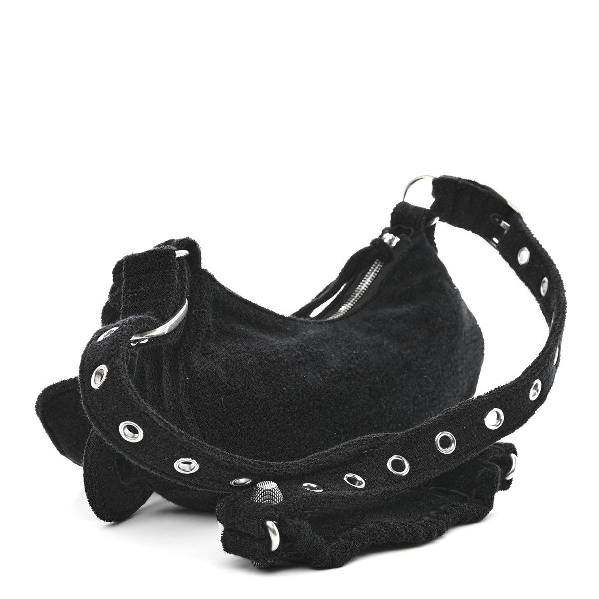 Balenciaga Balenciaga Cagole Sponge Fabric Shoulder Bag Size ONE SIZE - 3 Thumbnail