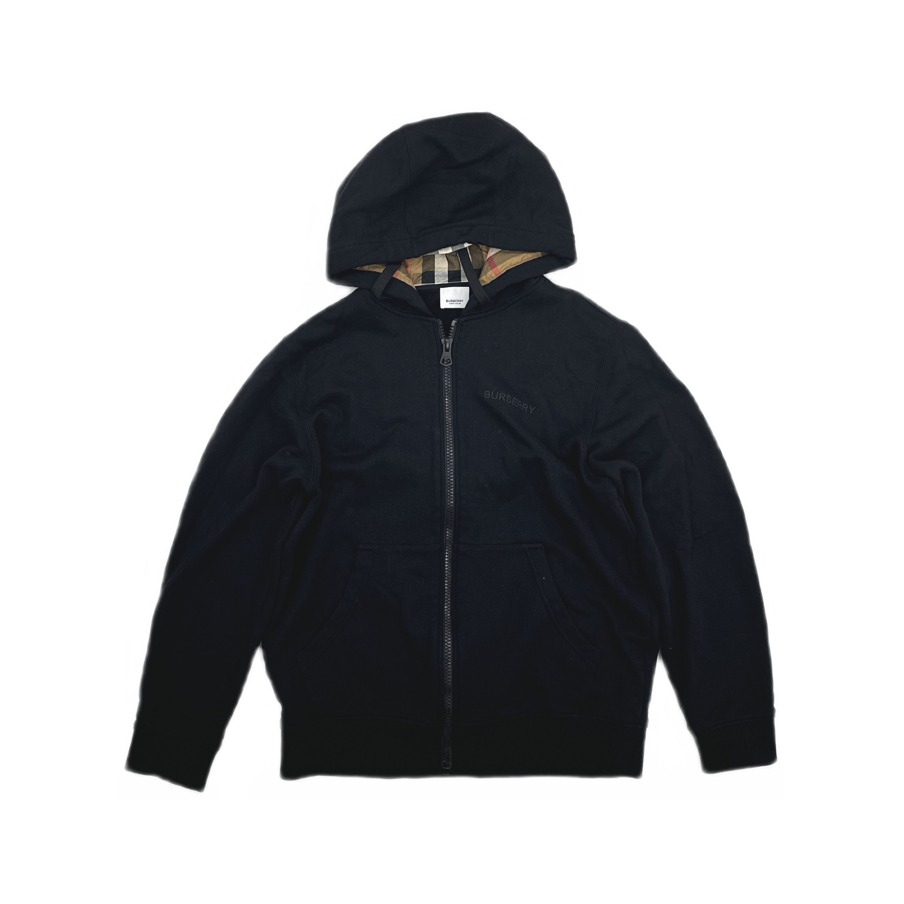 Burberry Burberry Check Lined Zip Up Hoodie Size S Size US S / EU 44-46 / 1 - 1 Thumbnail
