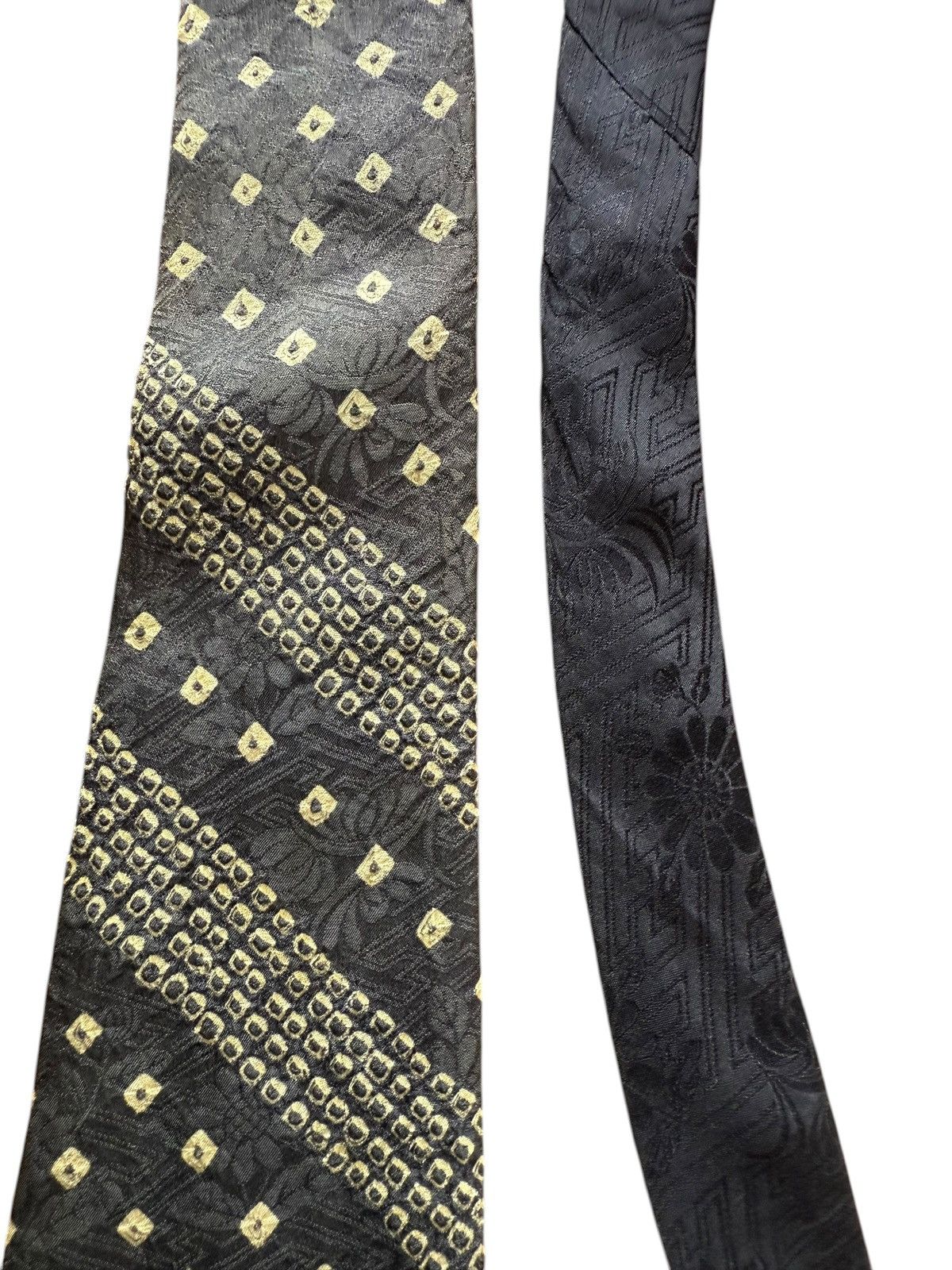 Other Shadow Geometry – Korean Vintage Silk Tie (New Mode) Size ONE SIZE - 6 Thumbnail