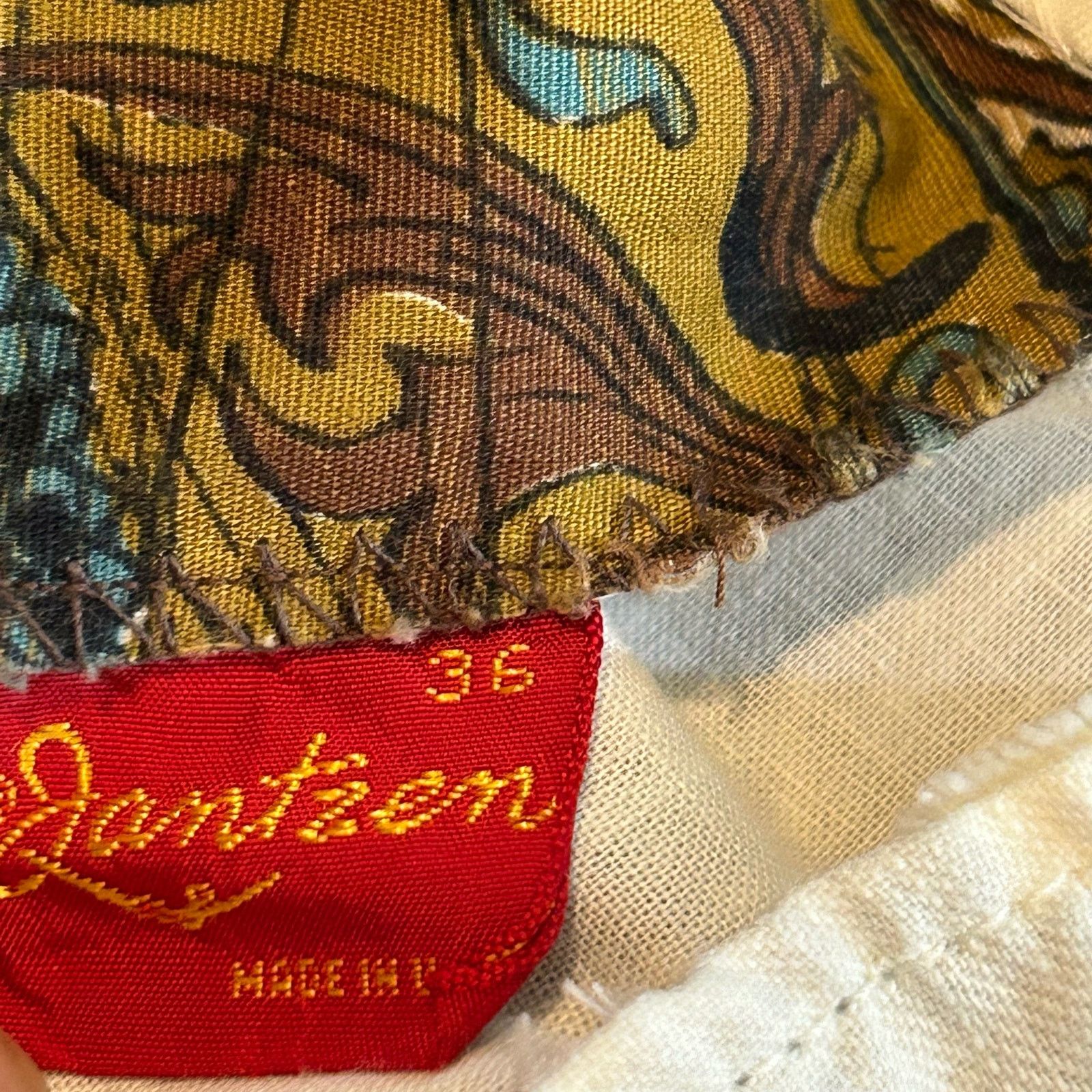 Jantzen Jantzen Mens Shorts Vintage Paisley Retro Classic 60s Sz 36 Size US 36 / EU 52 - 5 Thumbnail