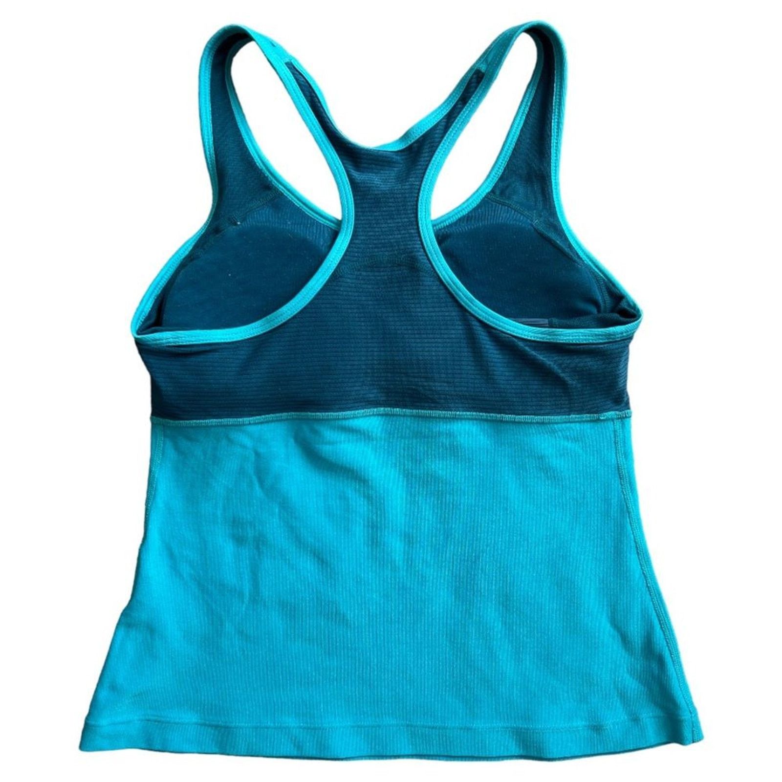 Nike Nike Dri-Fit Teal Blue Raceback Tank Top, M Size M / US 6-8 / IT 42-44 - 3 Thumbnail
