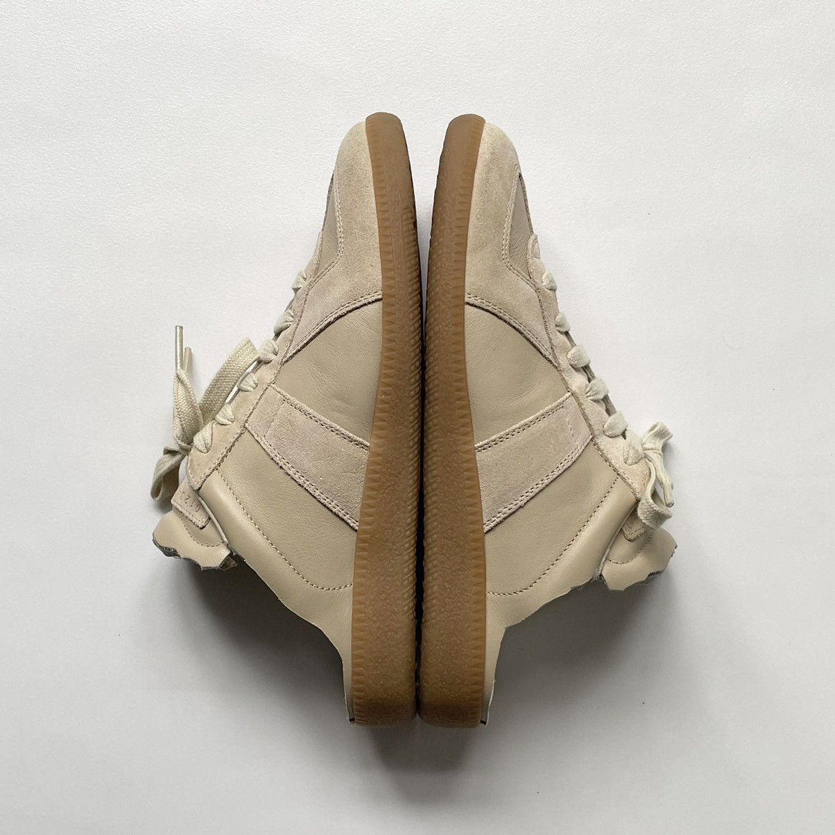 Maison Margiela S/S 21 Beige Mule GAT Sneakers Size US 7 / IT 37 - 16 Thumbnail