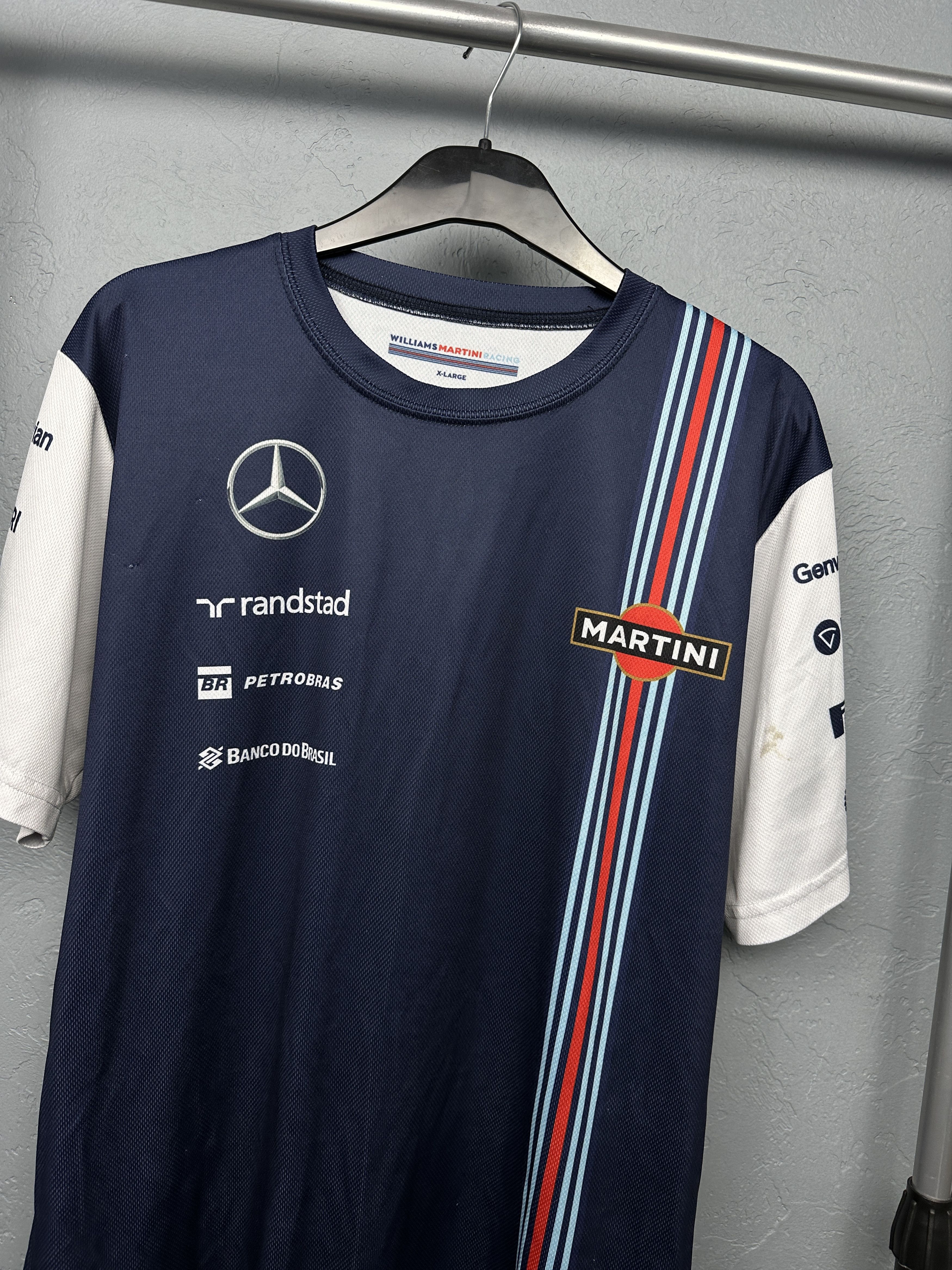 Mercedes-Benz Williams Racing Mercedes Benz AMG Martini Racing T-Shirt Tee Size US XL / EU 56 / 4 - 2 Thumbnail