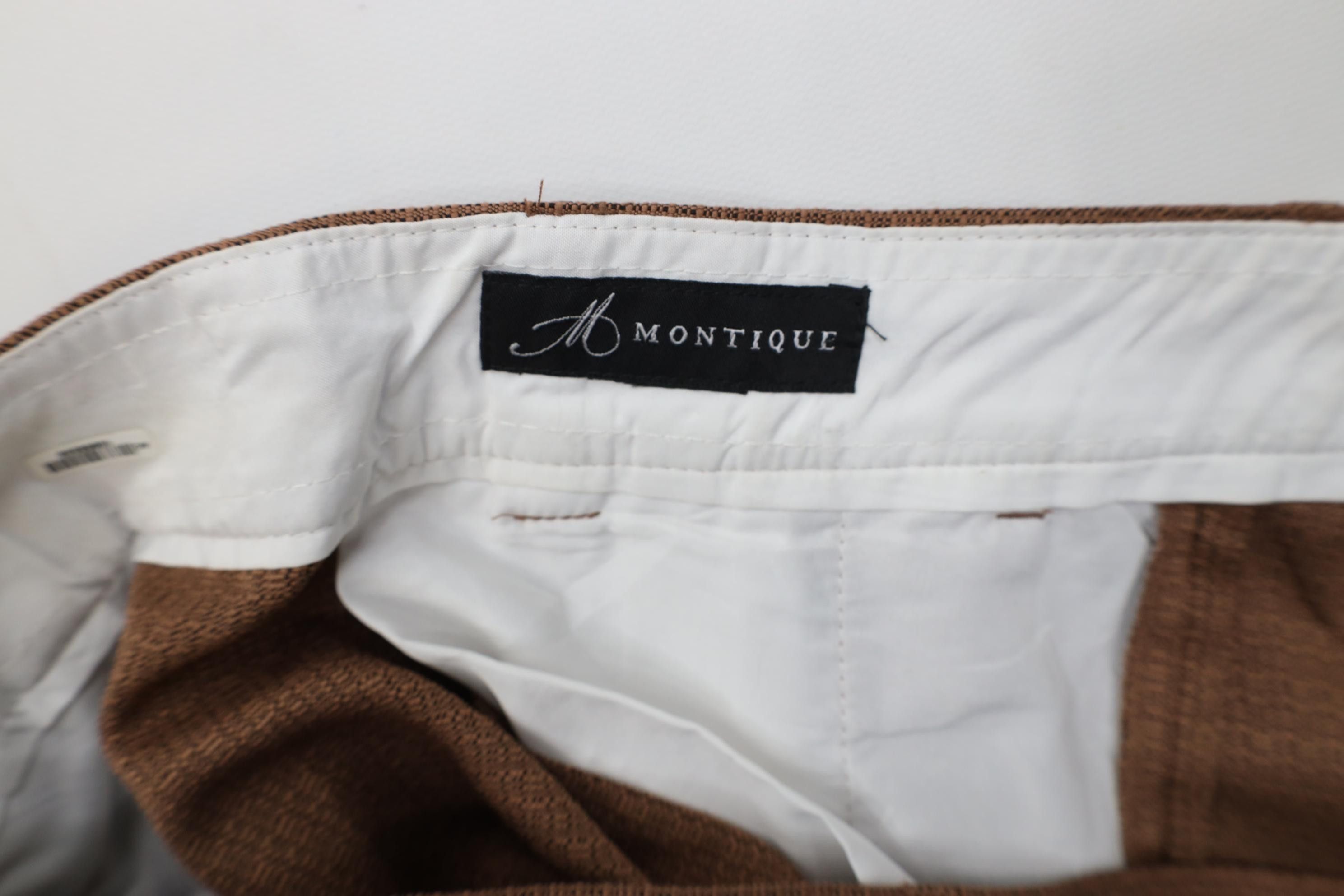 Vintage Vintage 90s Streetwear Knit Geometric Wide Leg Chino Pants Size US 38 / EU 54 - 7 Thumbnail