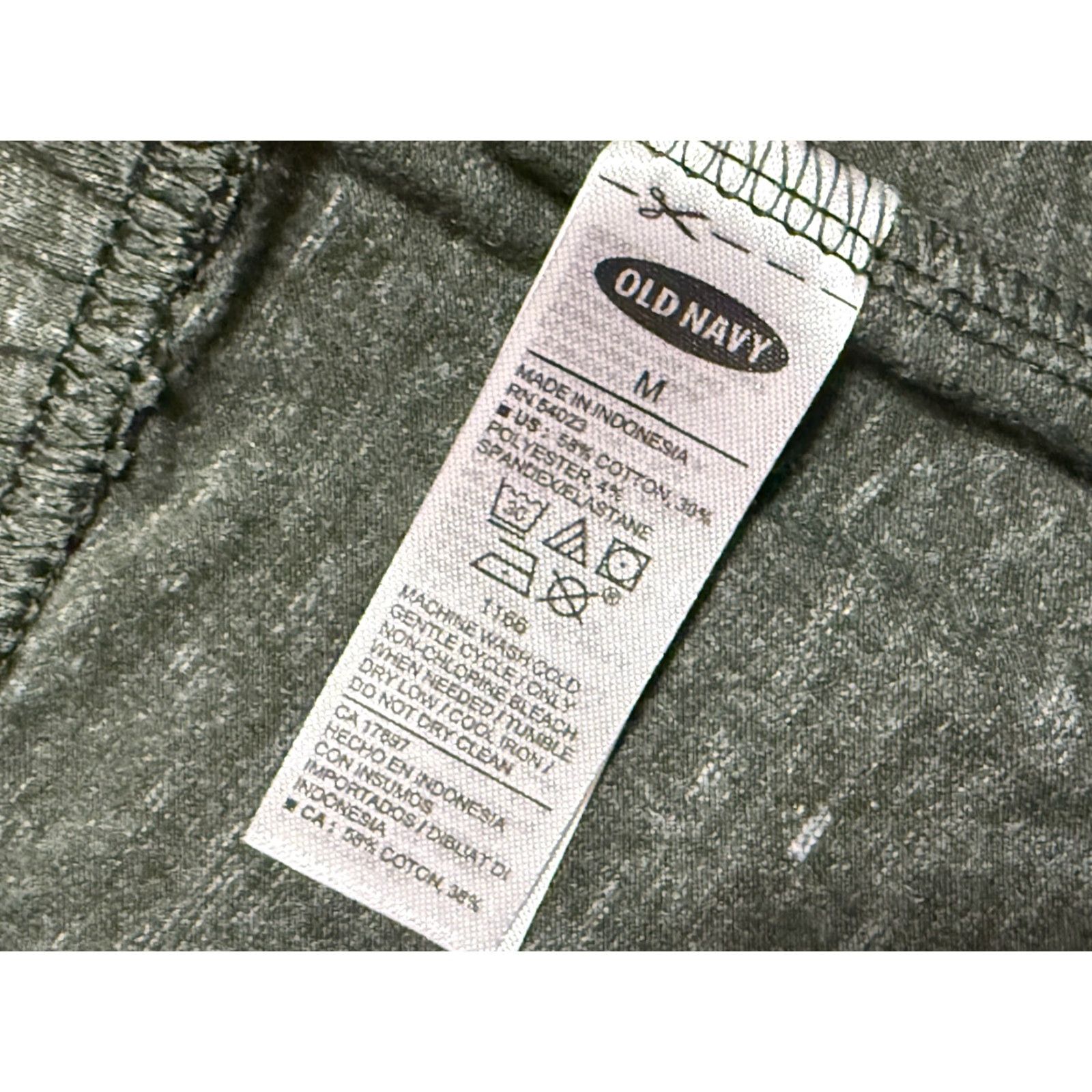 Old Navy Old Navy Leggings, Women's Medium, Green, Pull On, 36" Length, Casual, Regular, Ankle, Yoga, Pants Size 32" / US 10 / IT 46 - 4 Thumbnail