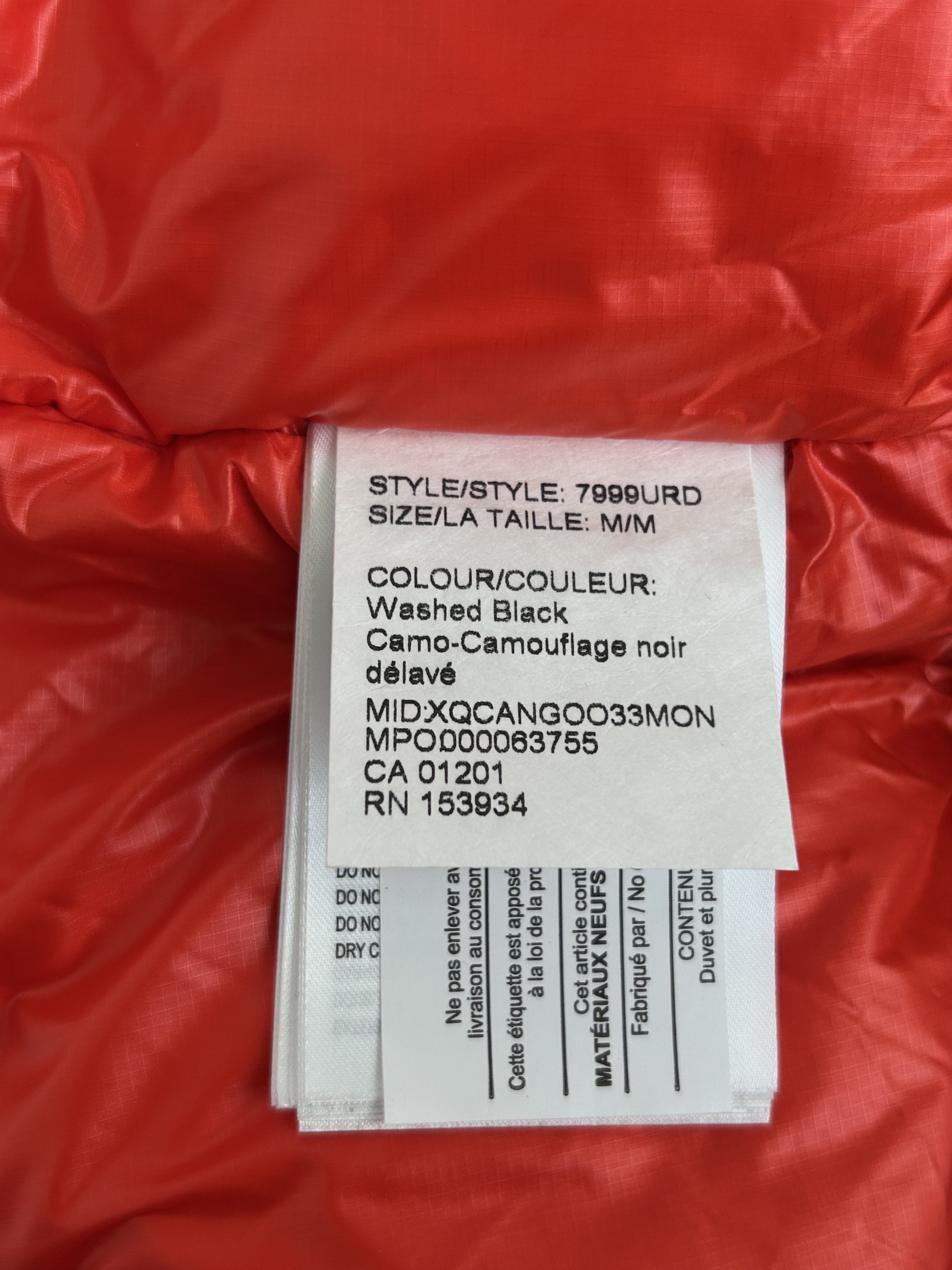 Canada Goose Canada Goose Rhude NBA Camo & Red Chilliwack Jacket Size US S / EU 44-46 / 1 - 4 Thumbnail