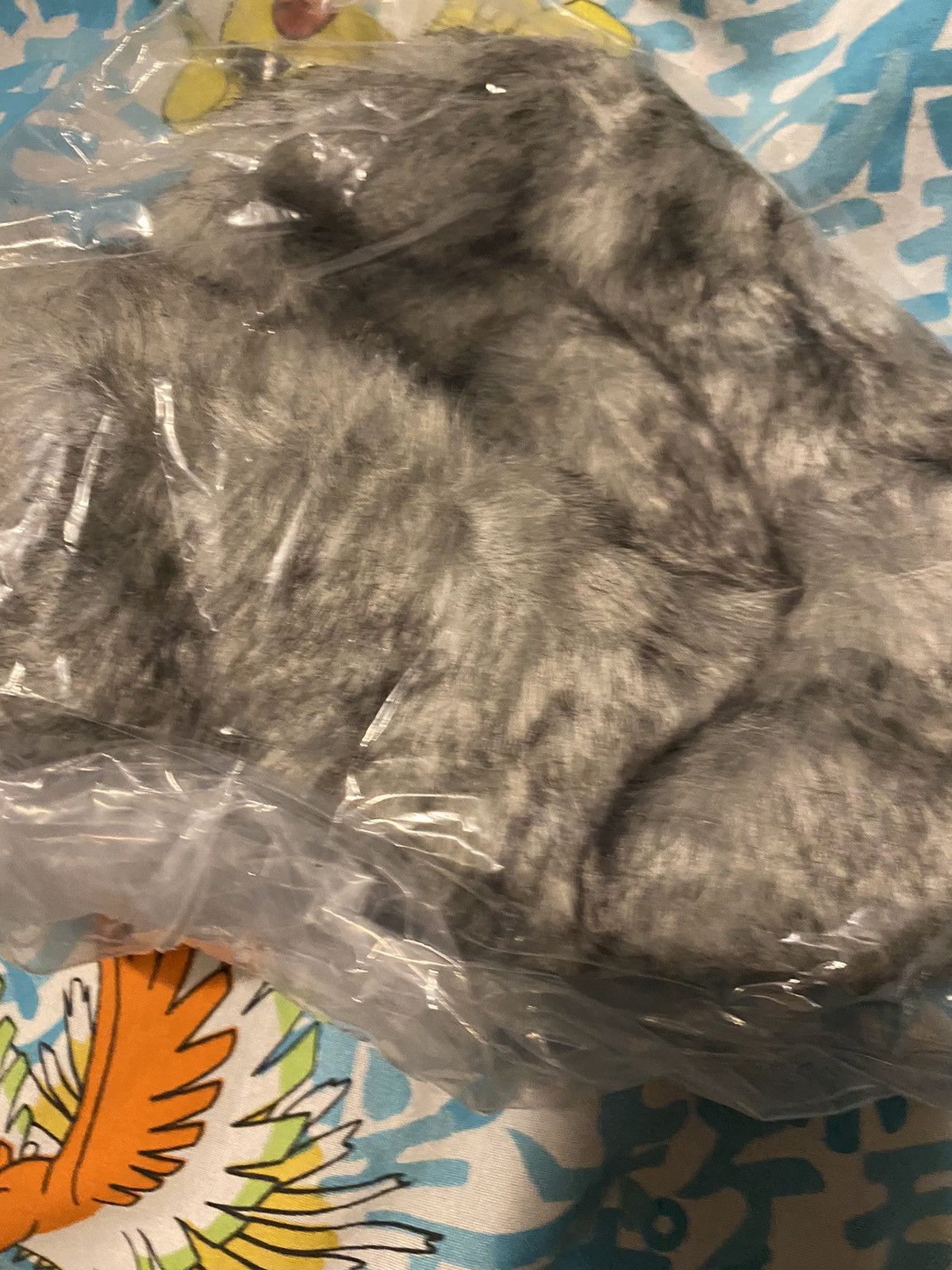 Palace Palace Teddy Beanie Grey L/XL Size ONE SIZE - 5 Thumbnail