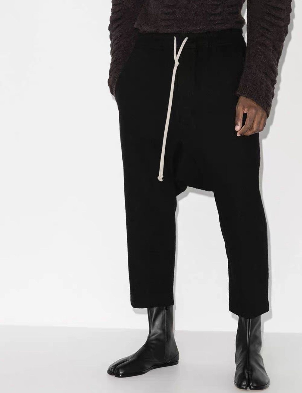 Rick Owens Rick Owens Mainline Drawstring Drop Crotch Pants J31 Size US 36 / EU 52 - 8 Thumbnail