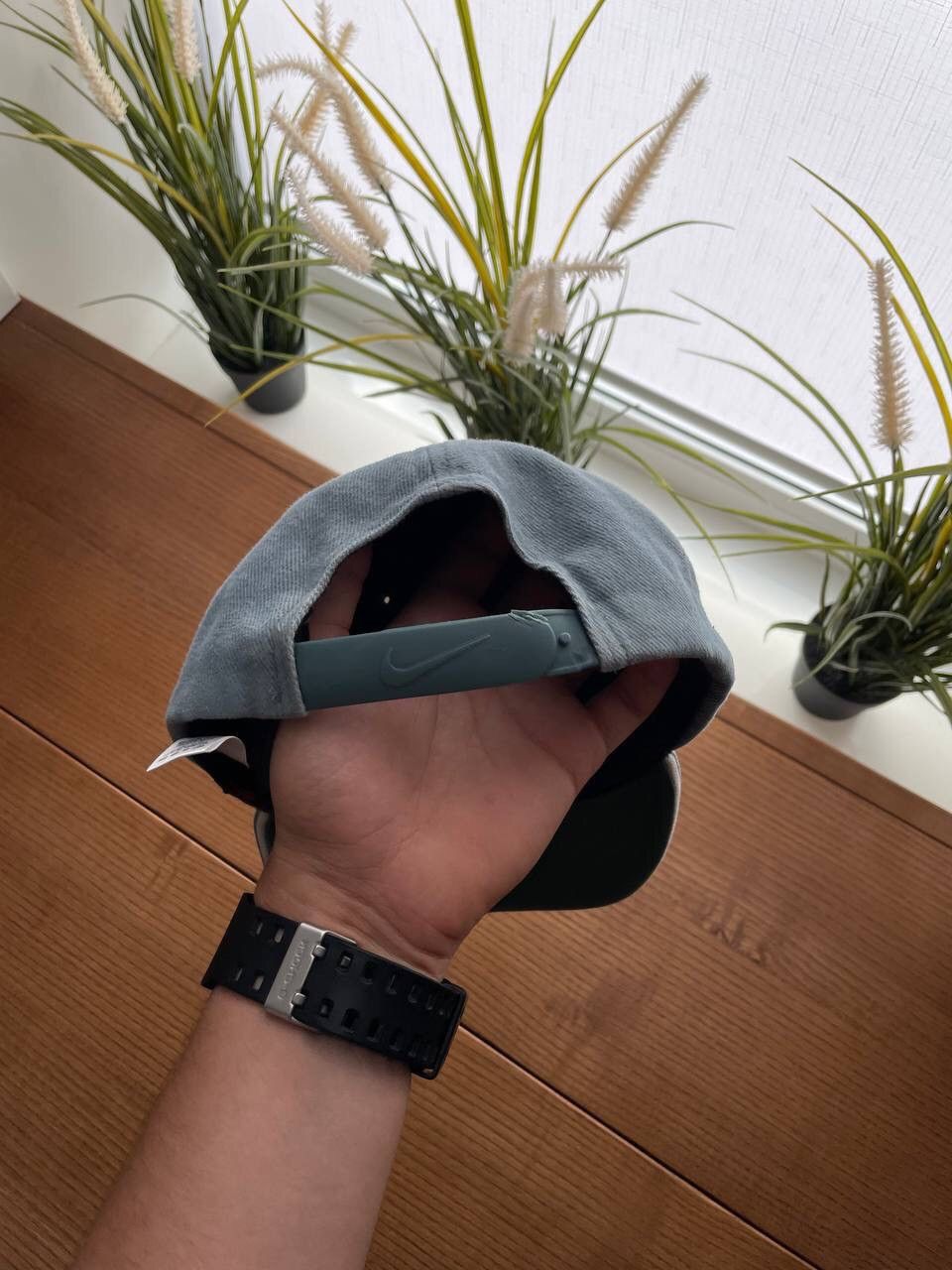 Nike Vintage Nike Y2K Central Big Swoosh Drill Cap Hat One Size Size ONE SIZE - 6 Thumbnail