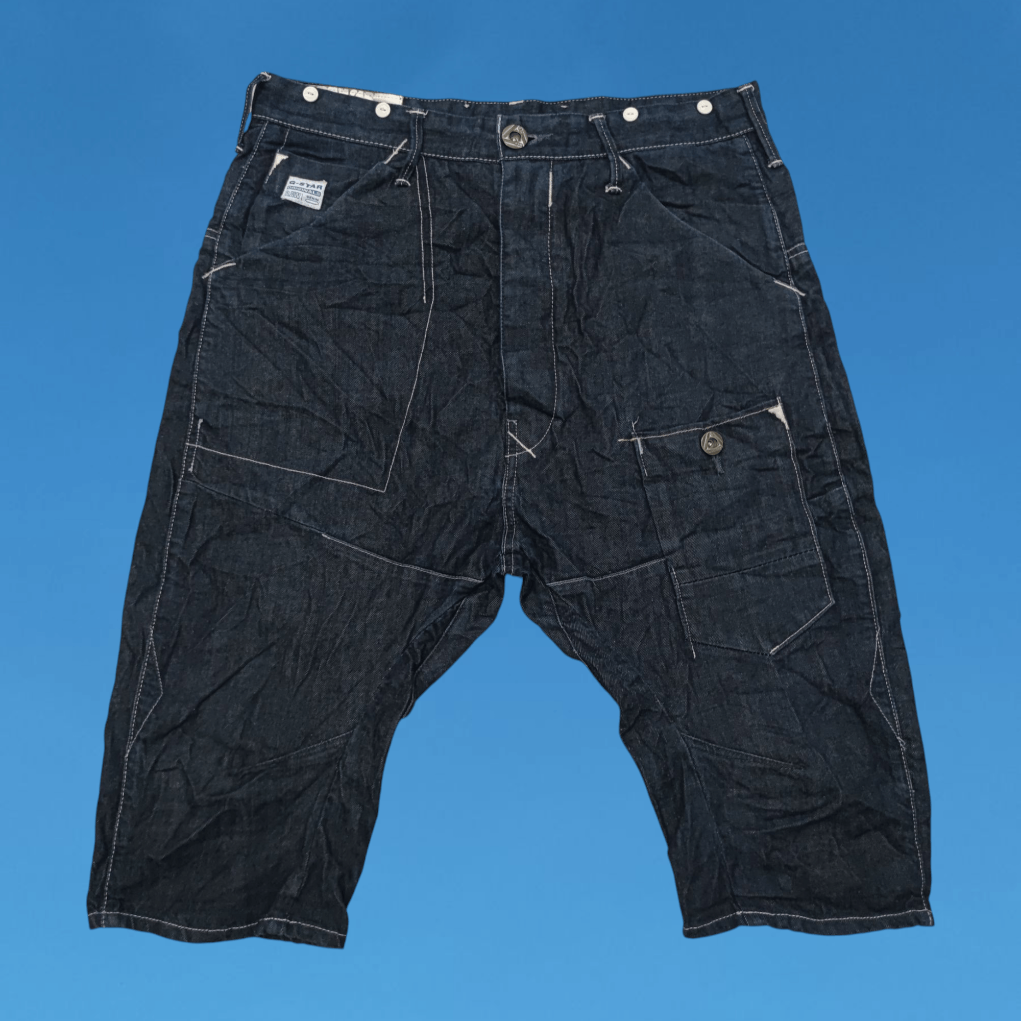 G-Star G-Star Raw Organic Alcatraz Loose Tapered Pants Size US 33 - 1 Thumbnail