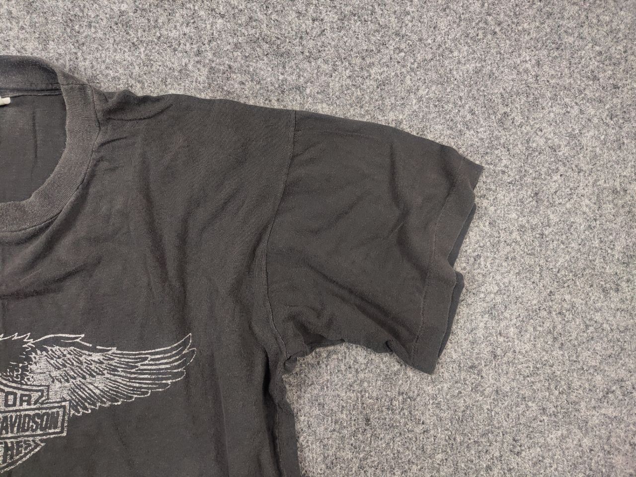 Harley Davidson Vintage 90's Harley Davidson Motorclothes Faded Shirt USA Size US M / EU 48-50 / 2 - 6 Thumbnail