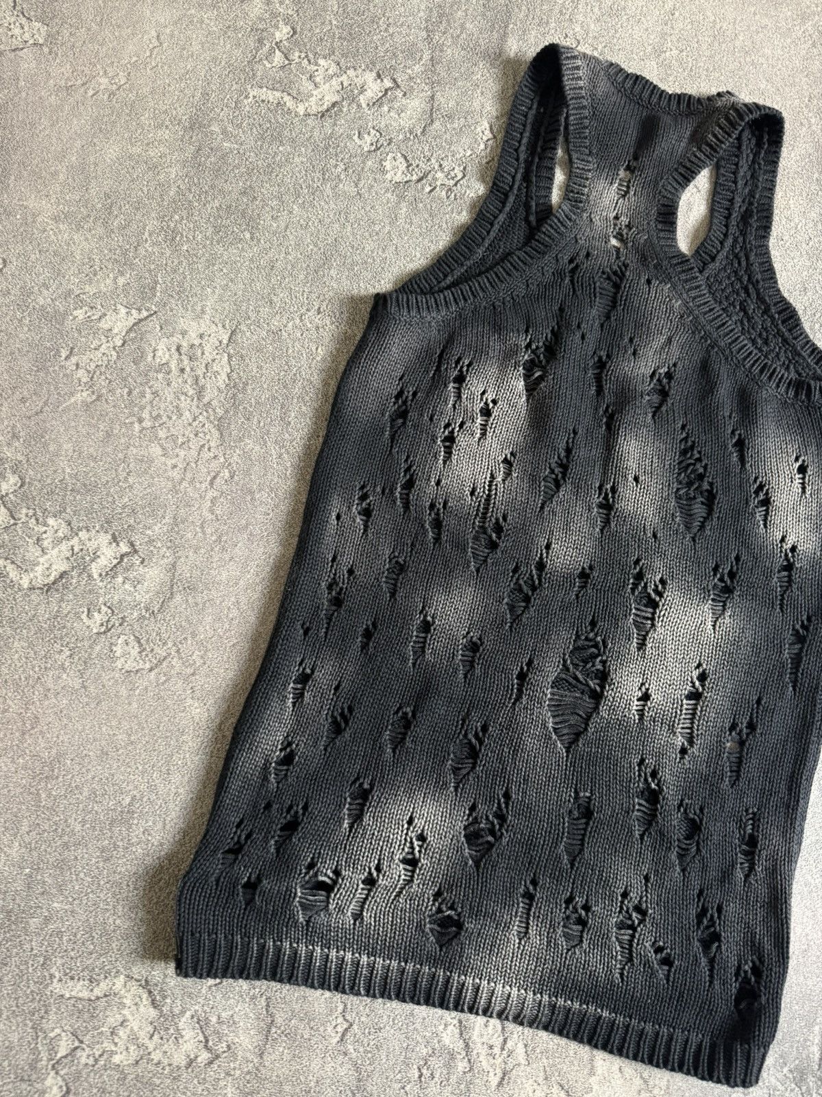 Diesel × Japanese Brand Diesel S distressed style dress Avantgarde tank sleeveless Size S / US 4 / IT 40 - 10 Thumbnail