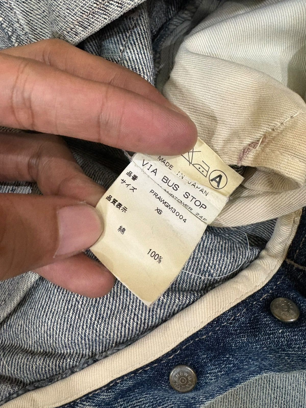 Japanese Brand Vintage Japanese Brand Double Waist Mud Wash Distressed Jean Size US 30 / EU 46 - 11 Thumbnail