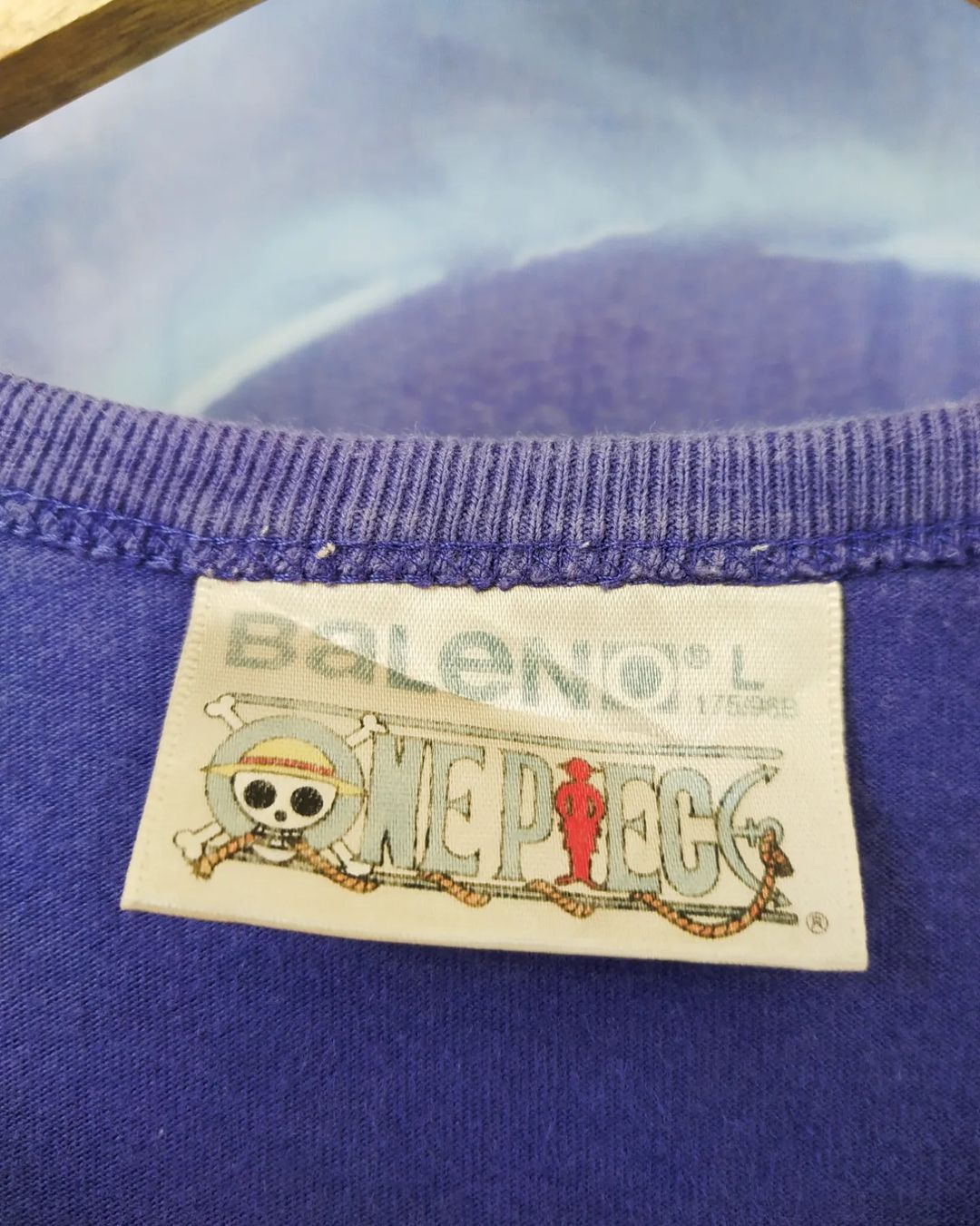 Anime × Japanese Brand One Piece Wanted Dead or Alive Big Print Anime Tees Size US L / EU 52-54 / 3 - 3 Thumbnail