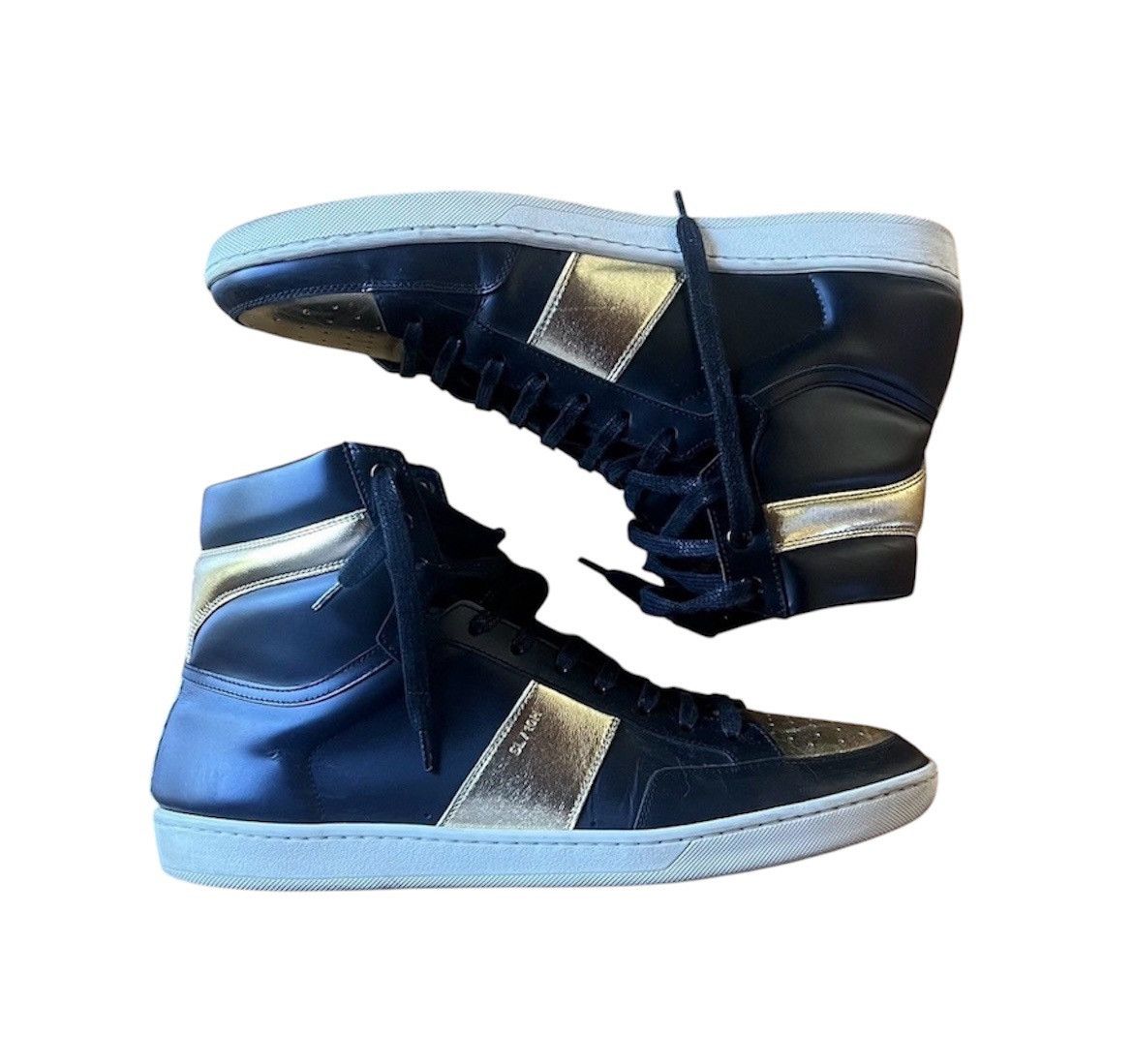 Saint laurent gold high top