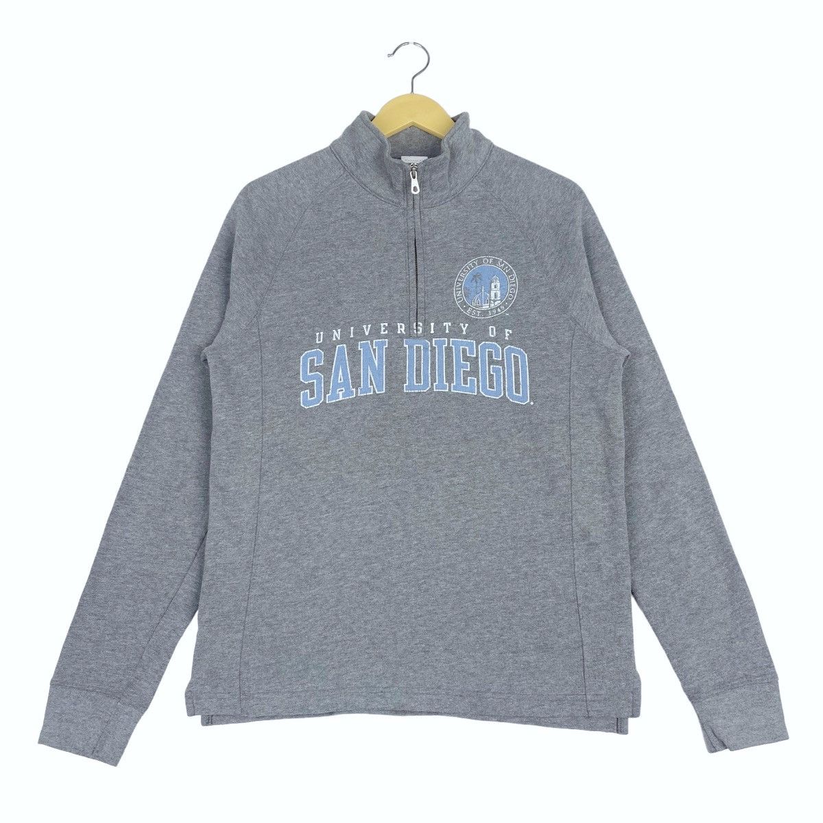 San Diego Half Zip Sweatshirt Crewneck Pullover Jumper