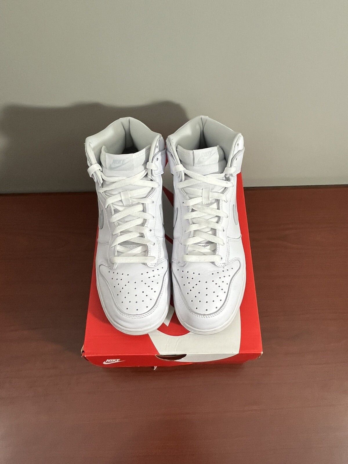 Nike Nike Dunk High SP Pure Platinum White Mens Size 10 Size US 10 / EU 43 - 5 Thumbnail