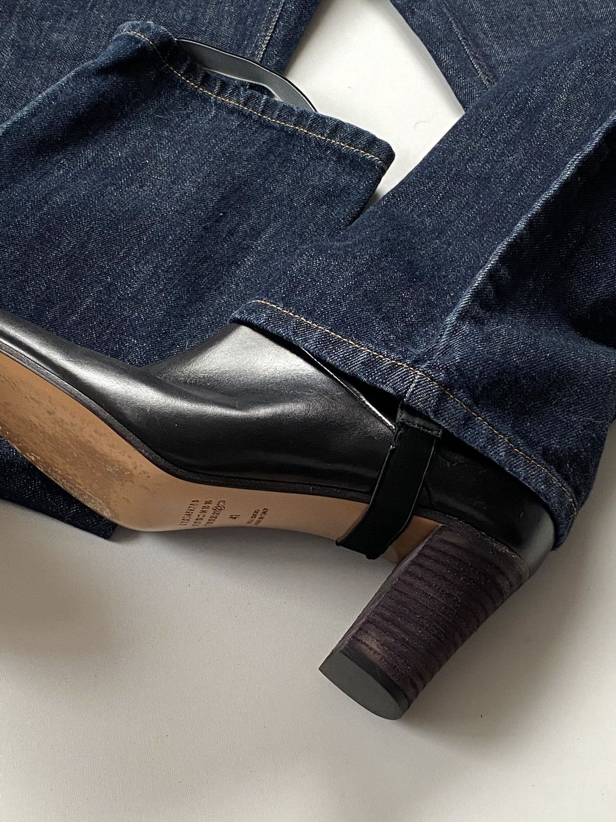 Maison Margiela Vintage 00s Maison Margiela 5 Pocket Straight Jeans Size 27" / US 4 / IT 40 - 8 Thumbnail