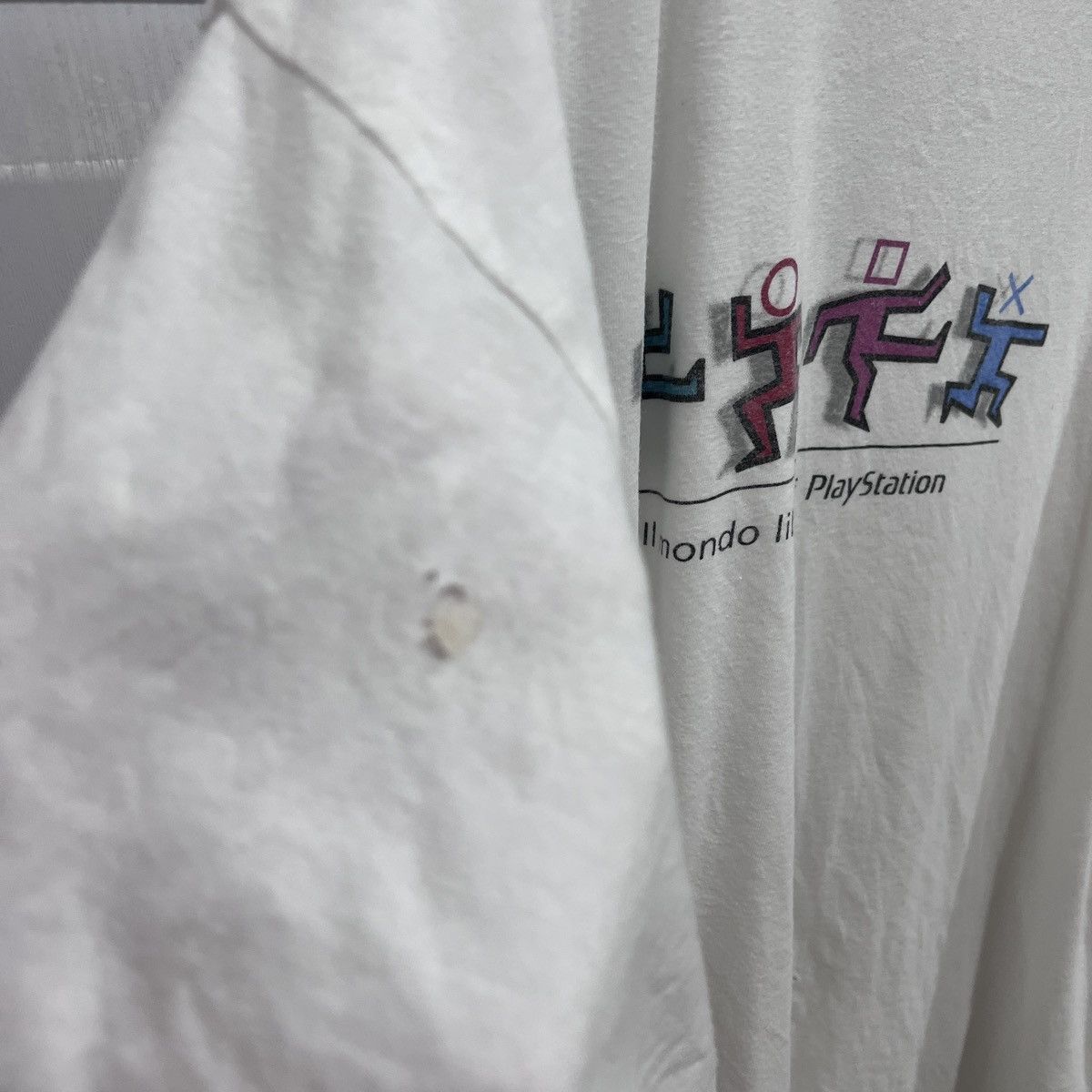 Vintage Rare Vintage Y2K Playstation PS Logo Tee XL Video games Size US XL / EU 56 / 4 - 5 Thumbnail