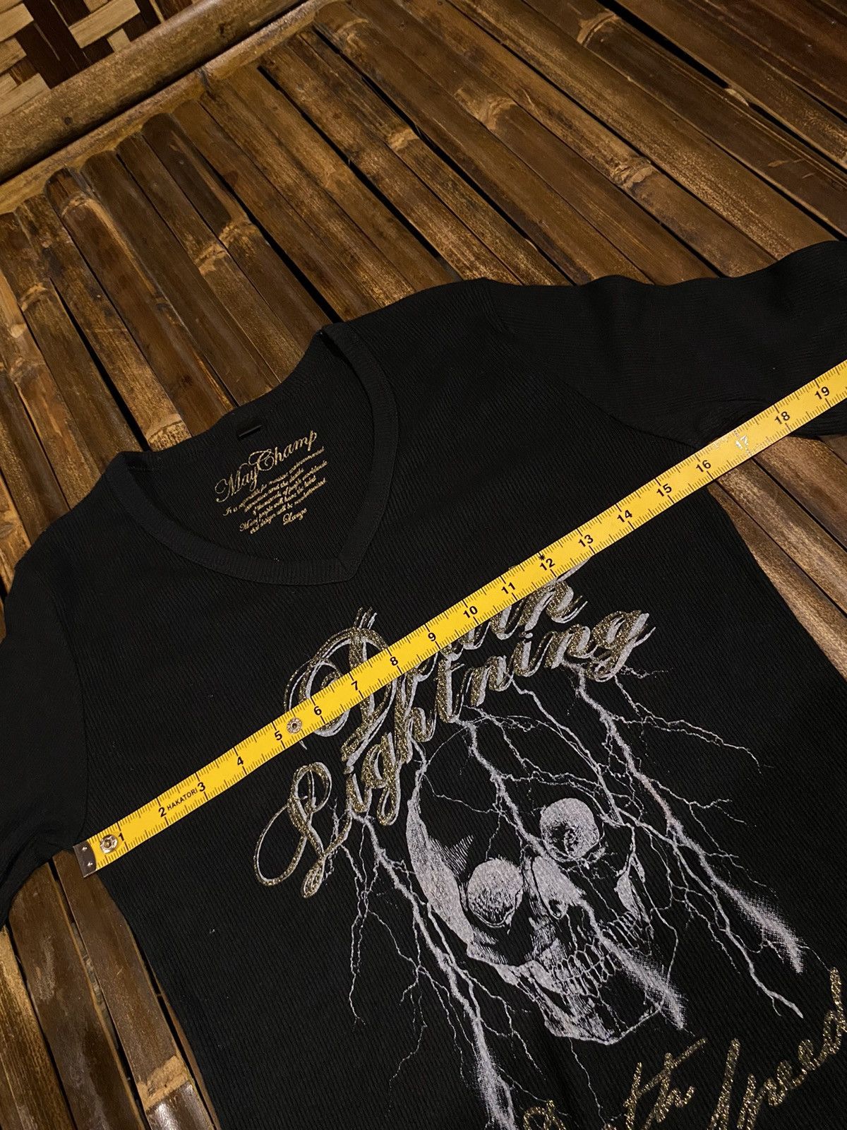 Hysteric Glamour MAY CHAMP SKULL ART IFSIXWASNINE STYLE LONG SLEEVE Size US S / EU 44-46 / 1 - 8 Thumbnail