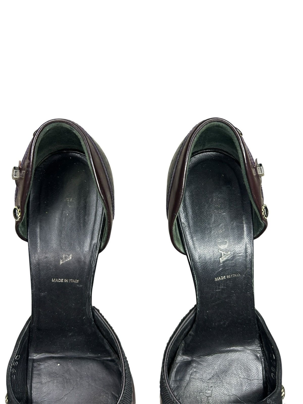 Prada 00s Collage Heels Size US 7 / IT 37 - 4 Thumbnail