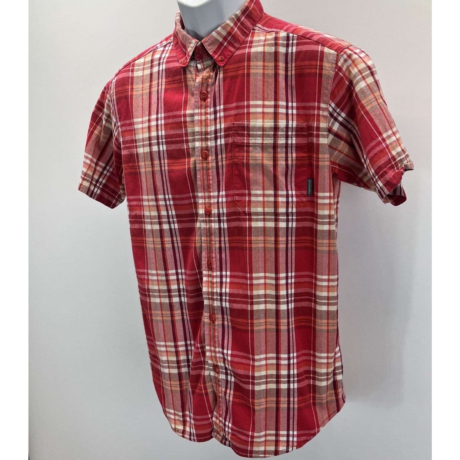 Columbia Columbia Rapid Rivers Plaid Shortsleeve Button Shirt Sz S Size US S / EU 44-46 / 1 - 2 Thumbnail