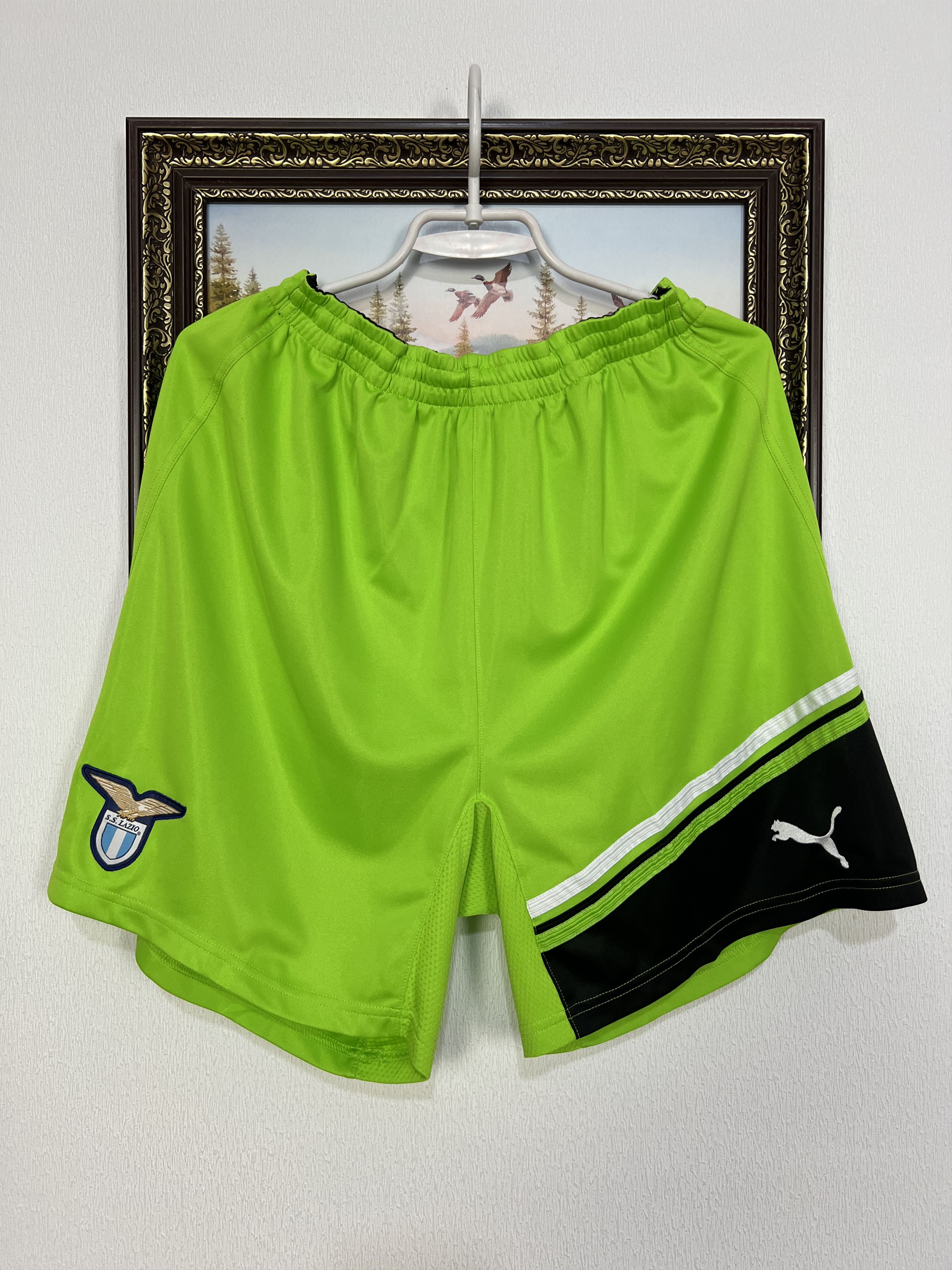 Puma Vintage Lazio Football Shorts Soccer Athletic Maglia Rare Size US 36 / EU 52 - 1 Thumbnail