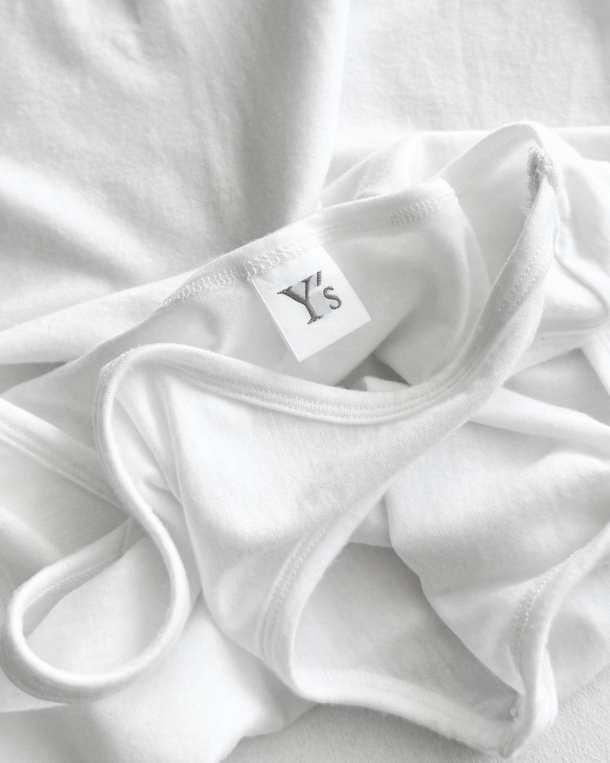 Y's YOHJI YAMAMOTO WHITE TANK-TOP SHIRT Size M / US 6-8 / IT 42-44 - 4 Thumbnail