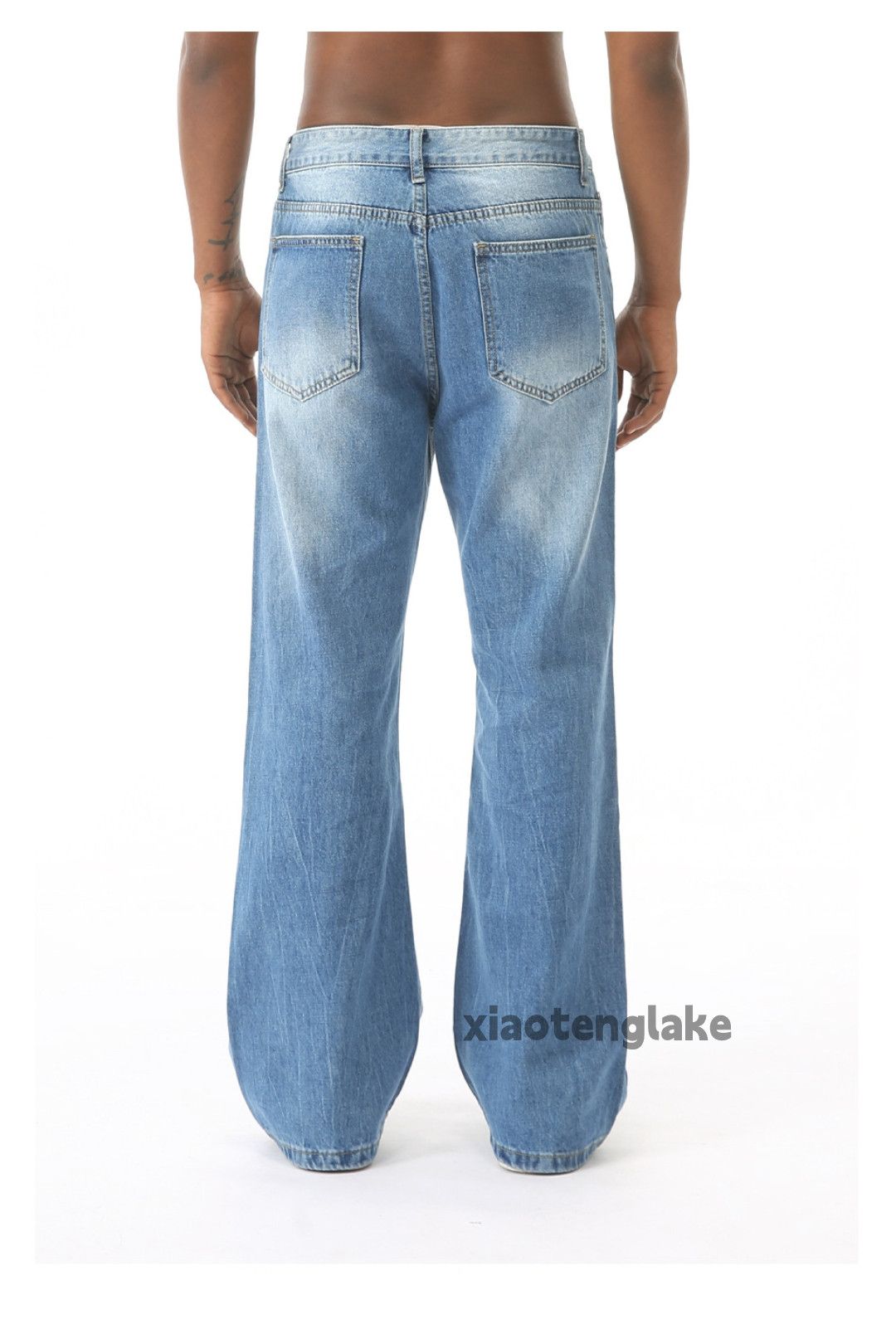 Jean zx vintage washed faded cleanfit yuppie y2k jeans Size US 33 - 8 Thumbnail