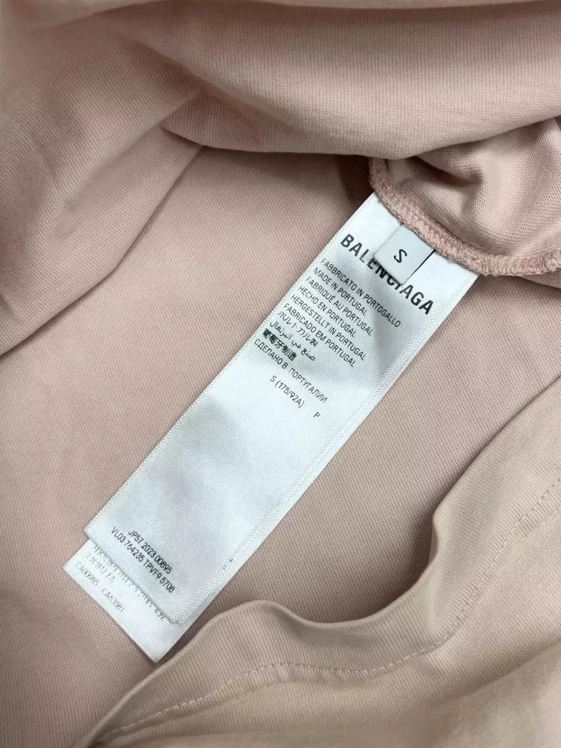 Balenciaga Balenciaga Embroidered logo powder short sleeves Size US S / EU 44-46 / 1 - 5 Thumbnail