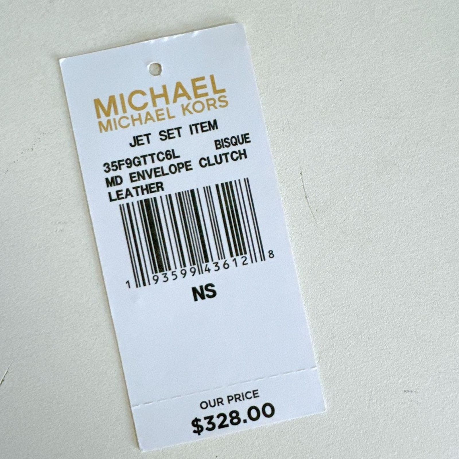 Michael Kors Michael Kors 35F9GTTC6L Jet Set Item Medium Envelope Clutch Size ONE SIZE - 6 Thumbnail