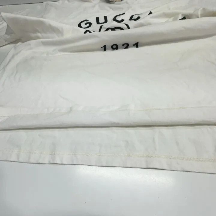 Gucci Gucci Gucci Lido White Short Sleeve T-Shirt -2506 Size US XXL / EU 58 / 5 - 6 Thumbnail
