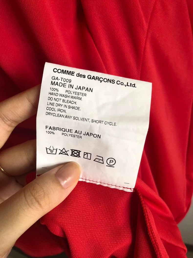 Comme des Garcons Comme Des Garcons Red deformed sleeve jacket Size XS / US 0-2 / IT 36-38 - 9 Thumbnail