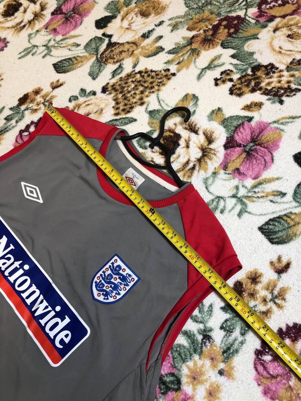 Umbro Vintage Umbro England Training Football Vest Top Size US XXL / EU 58 / 5 - 8 Thumbnail