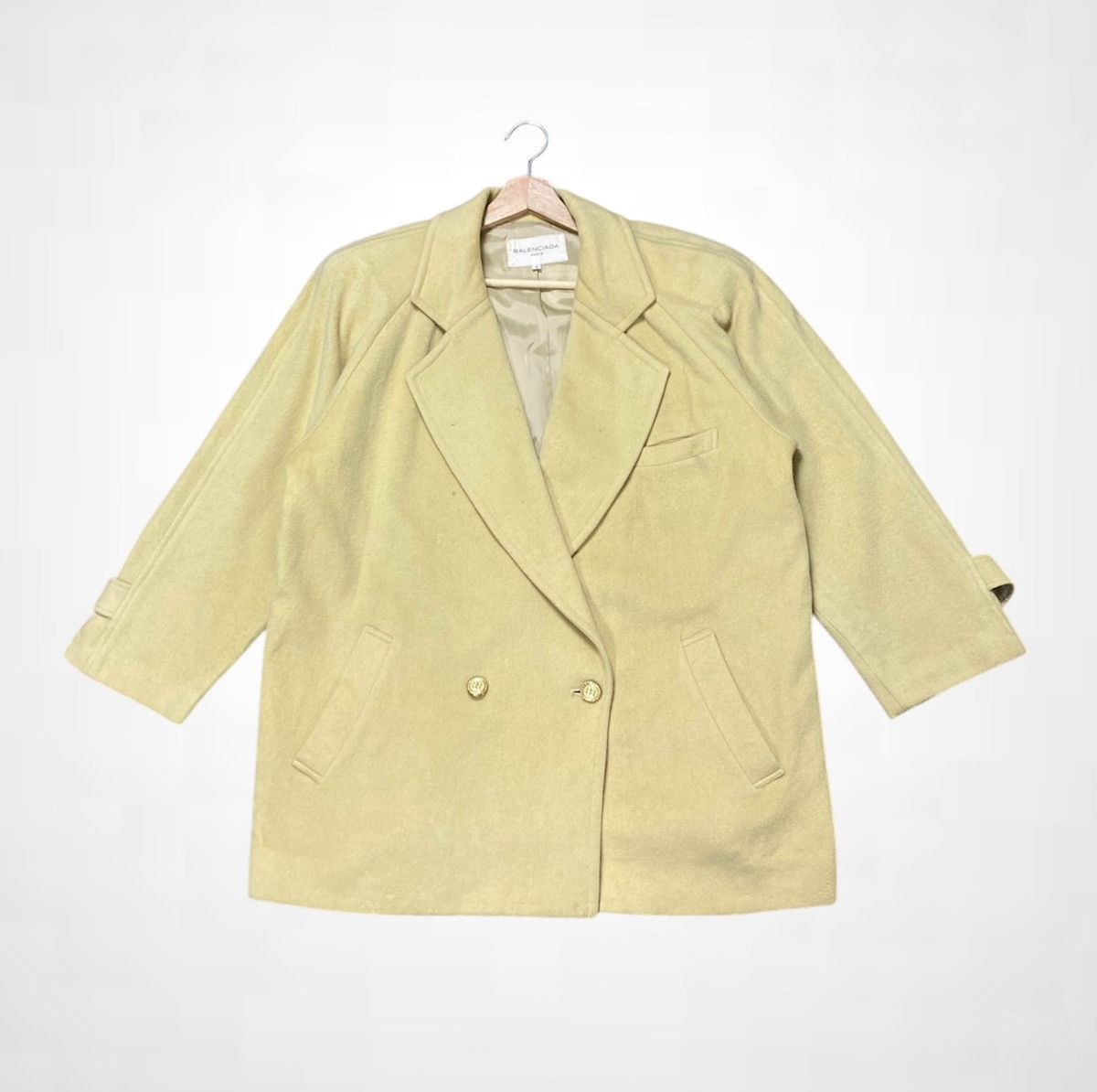 Balenciaga Rare Vintage 90s Balenciaga Paris Blazer Jacket Size XL / US 12-14 / IT 48-50 - 4 Thumbnail