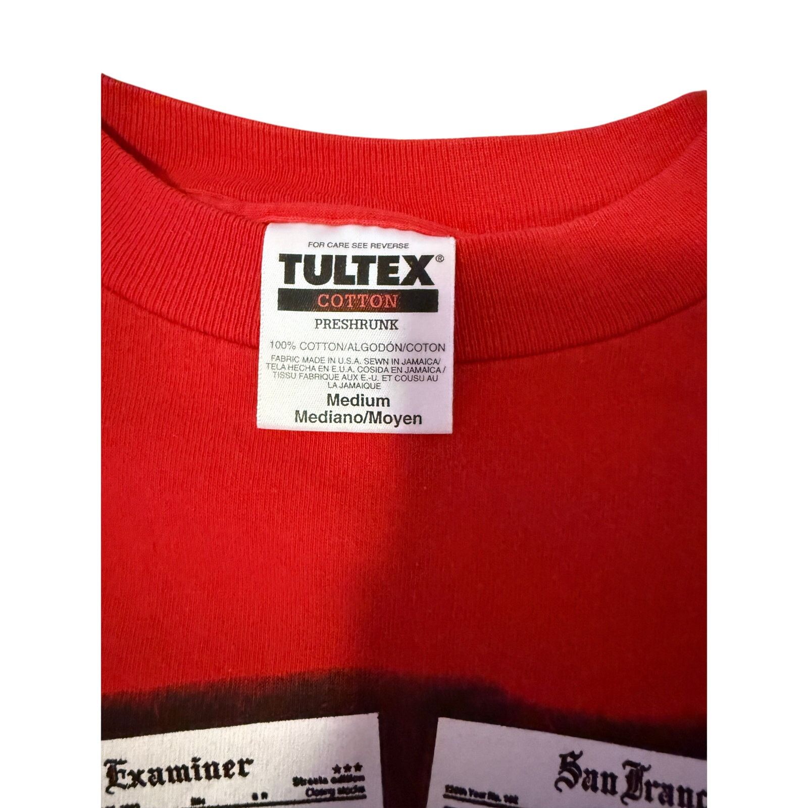 Tultex Vintage 49ers shirt Size US M / EU 48-50 / 2 - 2 Thumbnail