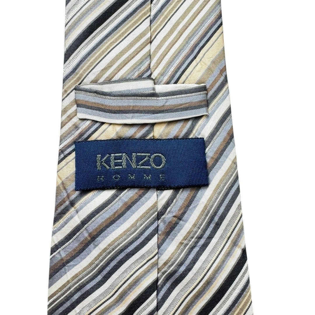 Kenzo Silk Tie 60" Multicolor Designer Luxury Tie Size ONE SIZE - 6 Thumbnail
